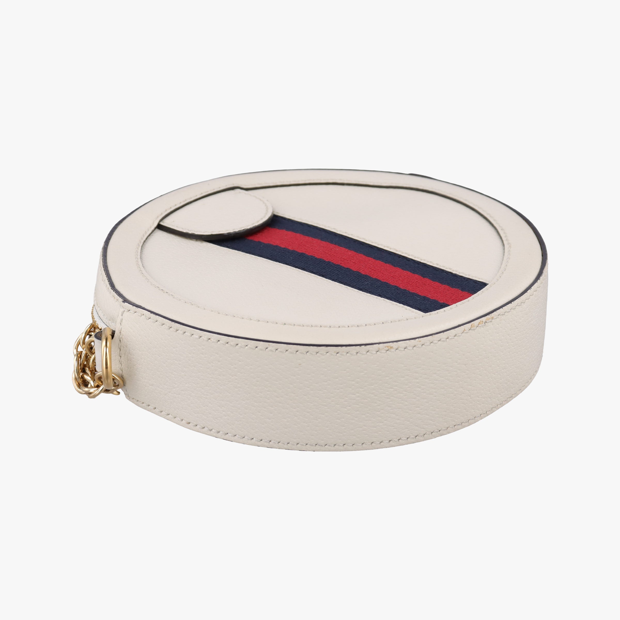 Secondhand Gucci Ophidia White Leather 550618 shoulderbag | stylenewstar