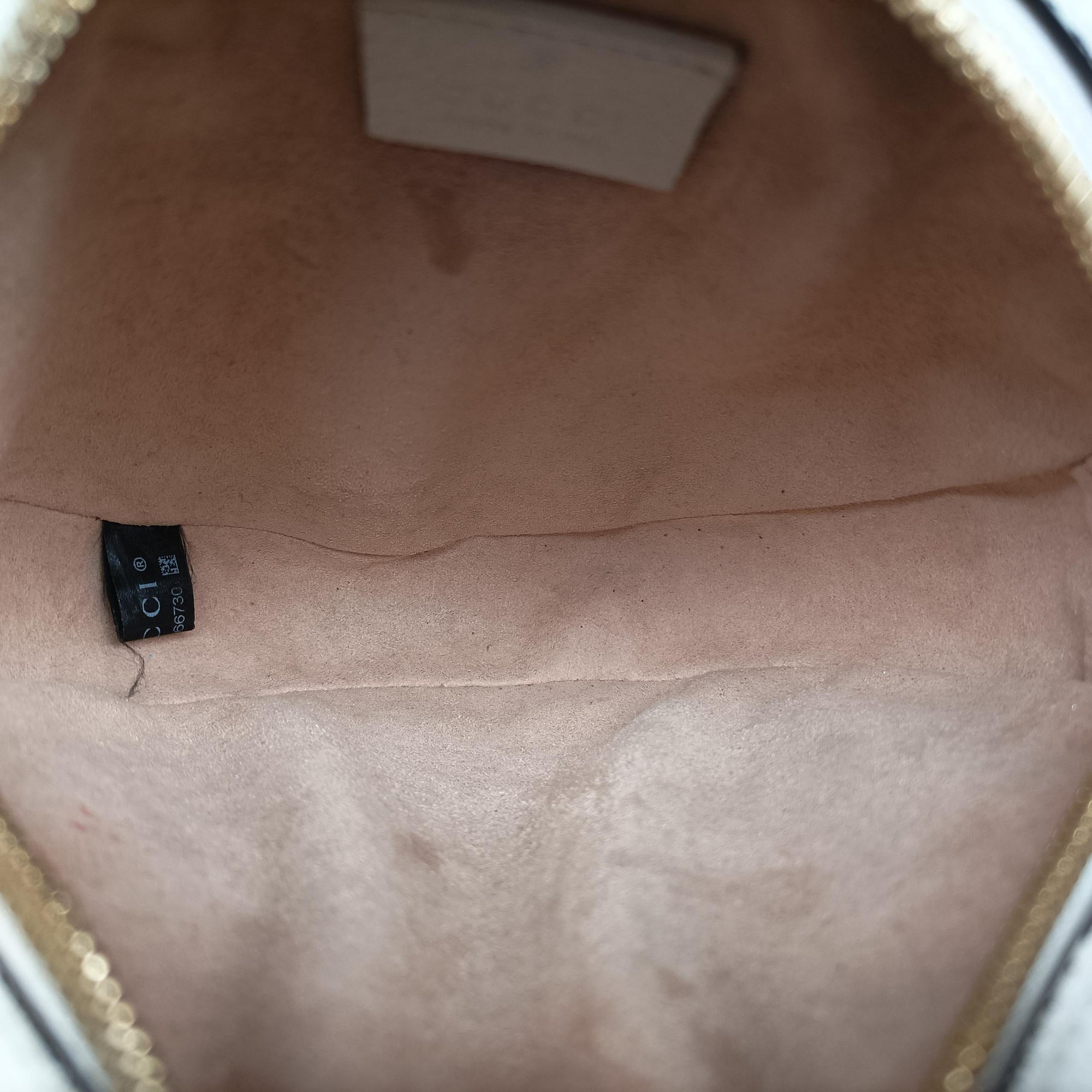 Secondhand Gucci Ophidia White Leather 550618 shoulderbag | stylenewstar