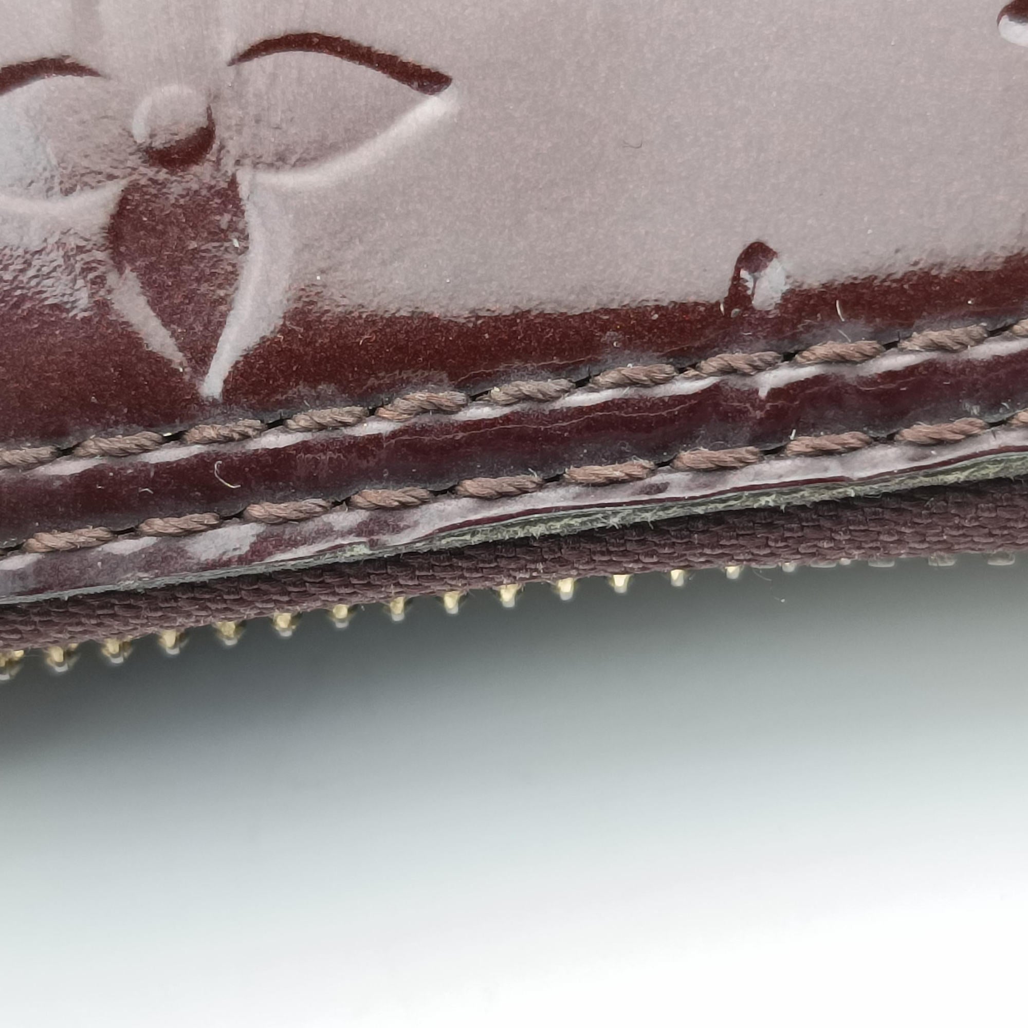 Pre-owned Louis Vuitton Alma PM Rouge Fauvist Vernis M91691 handbag | stylenewstar