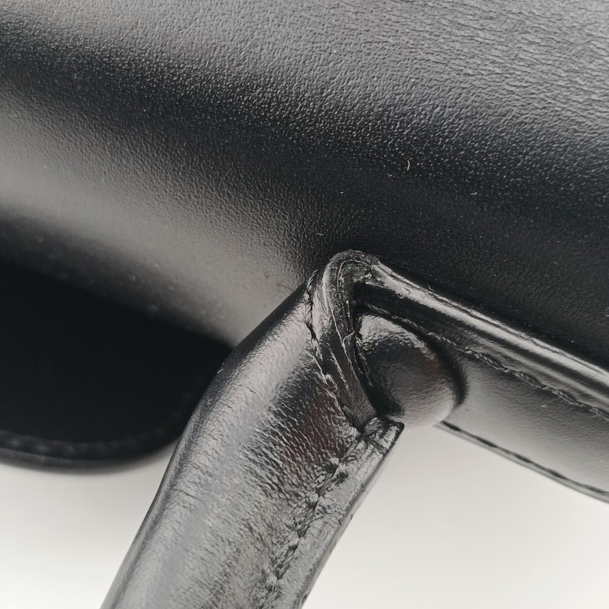 Pre-owned Delvaux Brillant Mini Black leather  handbag | stylenewstar