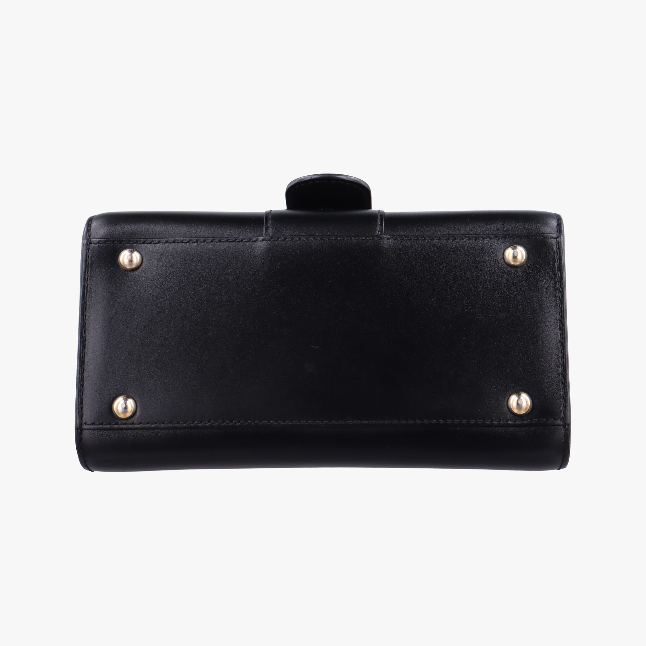 Pre-owned Delvaux Brillant Mini Black leather  handbag | stylenewstar