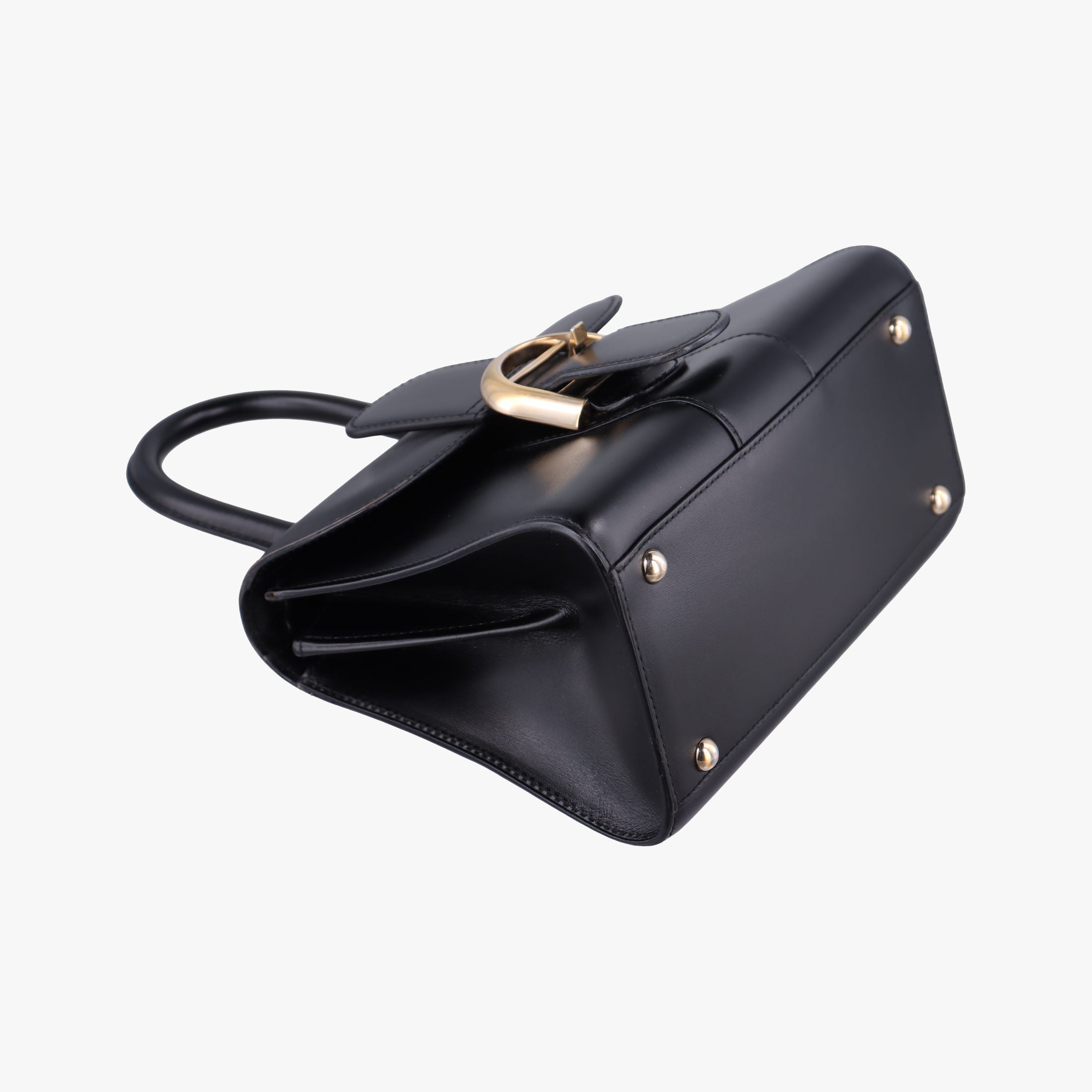 Pre-owned Delvaux Brillant Mini Black leather  handbag | stylenewstar