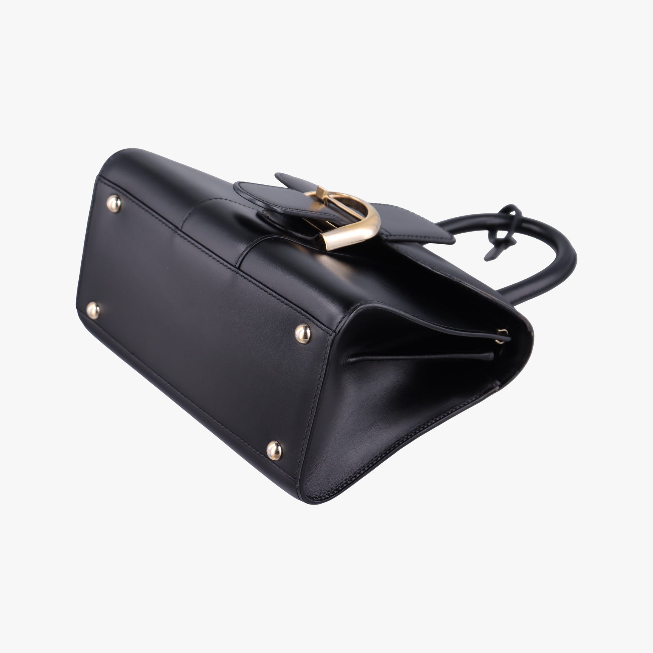 Pre-owned Delvaux Brillant Mini Black leather  handbag | stylenewstar