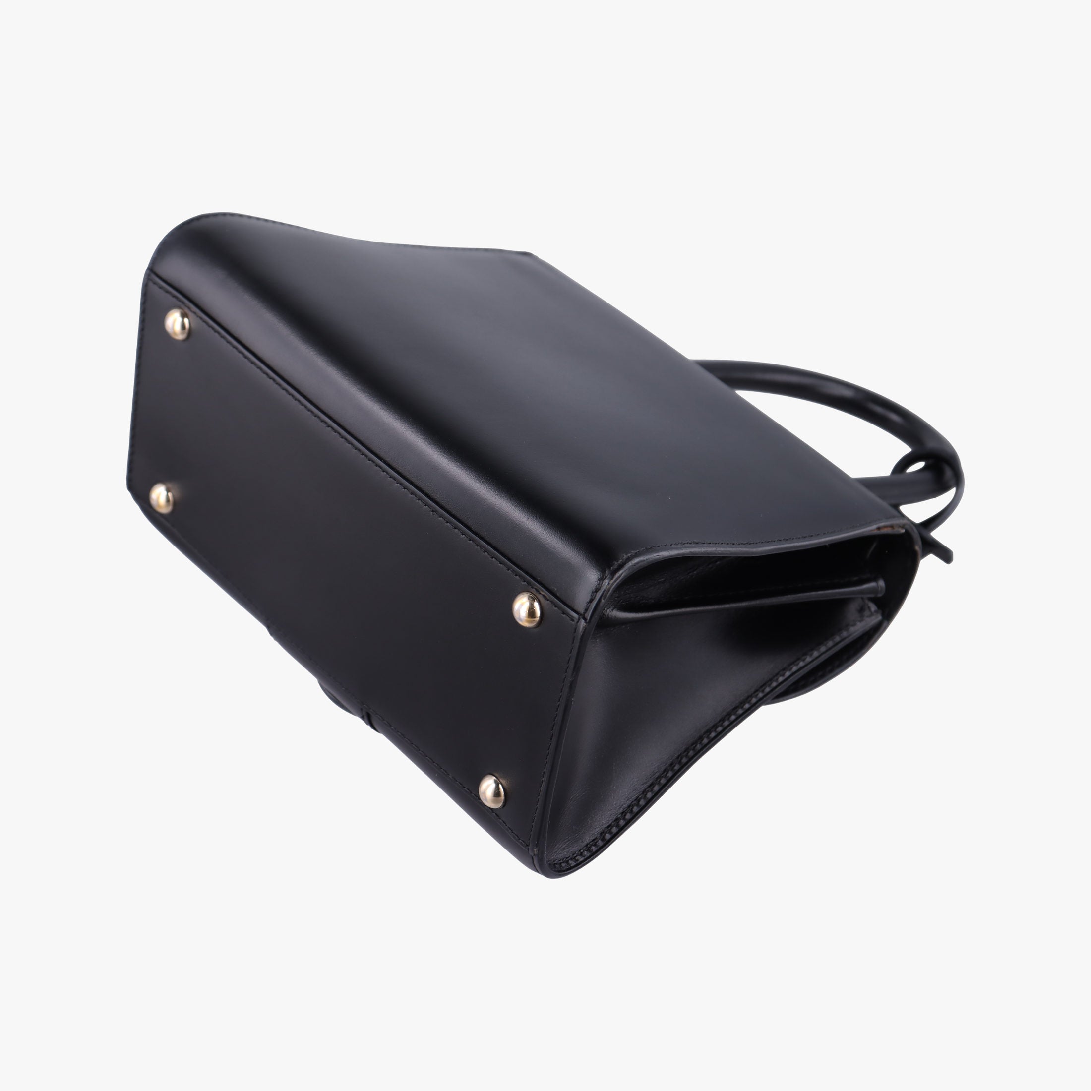 Pre-owned Delvaux Brillant Mini Black leather  handbag | stylenewstar