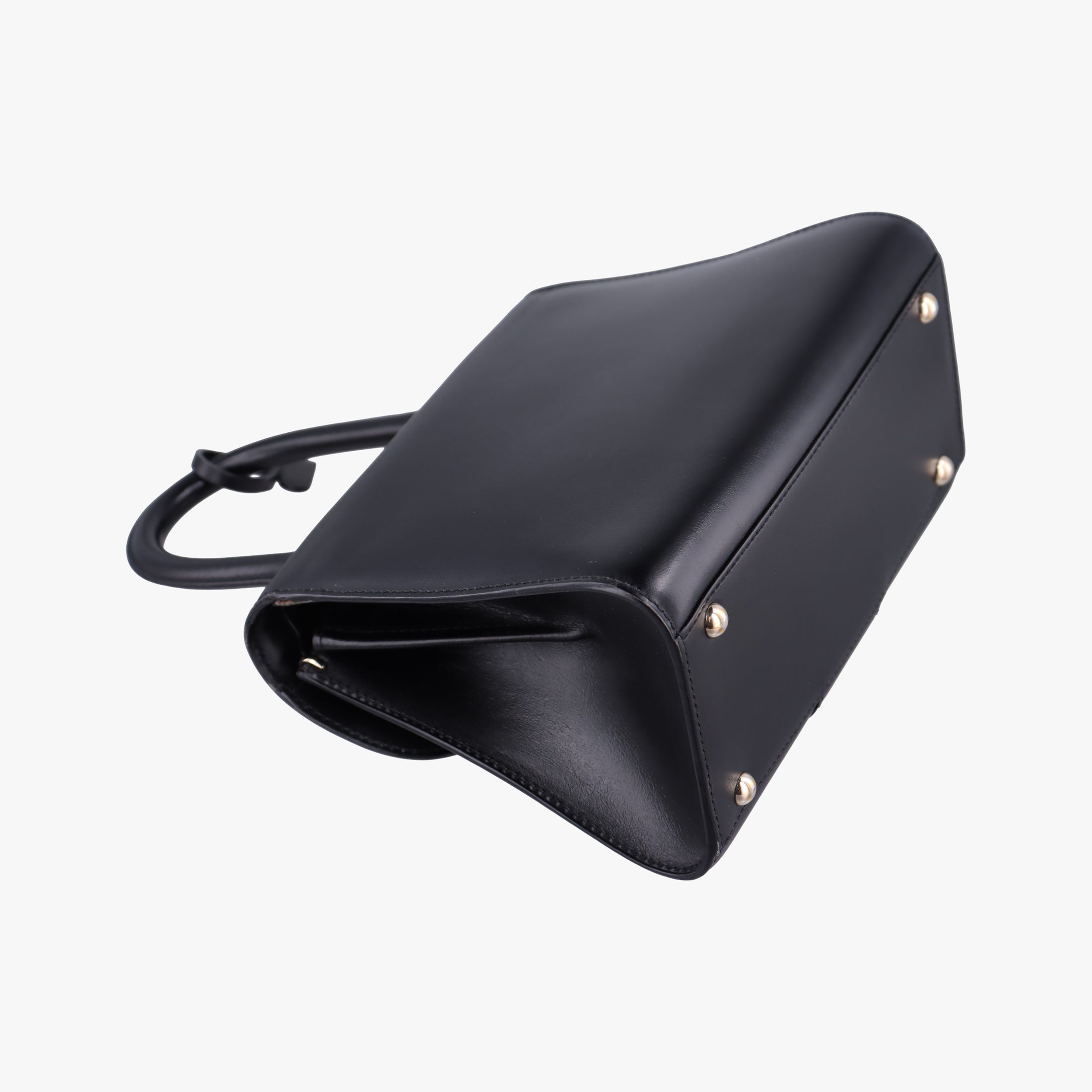 Pre-owned Delvaux Brillant Mini Black leather  handbag | stylenewstar