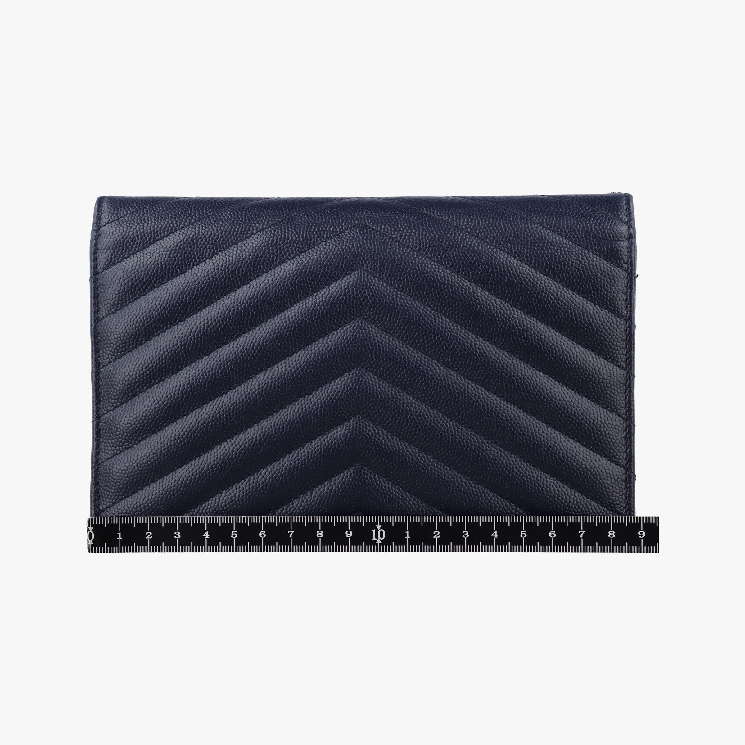Vintage Yves Saint Laurent MONOGRAM Navy Caviar 393953 shoulderbag | stylenewstar