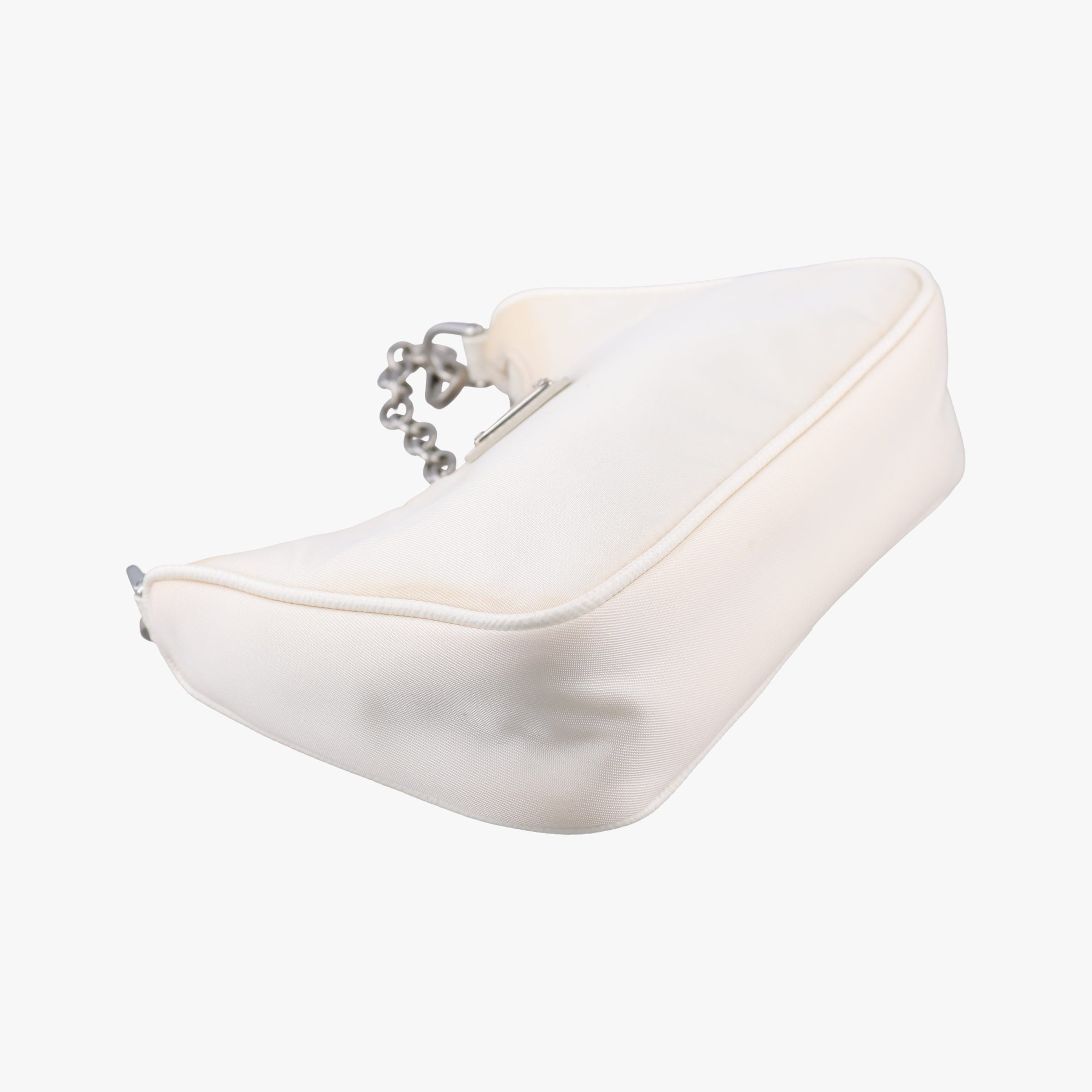 Secondhand Prada Re-Edition Nylon Mini White nylon 1TT122 shoulderbag | stylenewstar