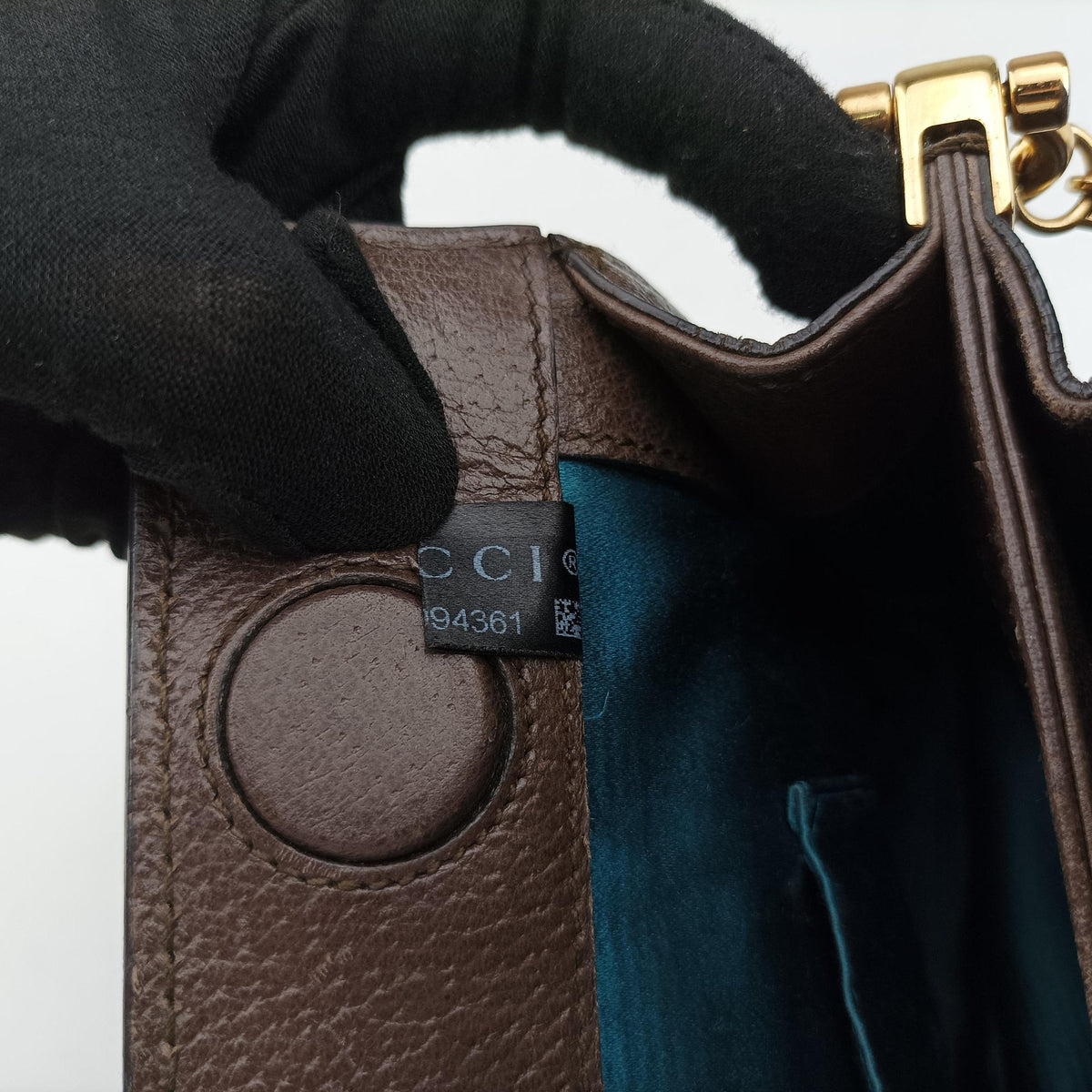 Vintage Gucci Ophidia Brown×Red×Green PVC coated canvas×Leather 503877 shoulderbag | stylenewstar