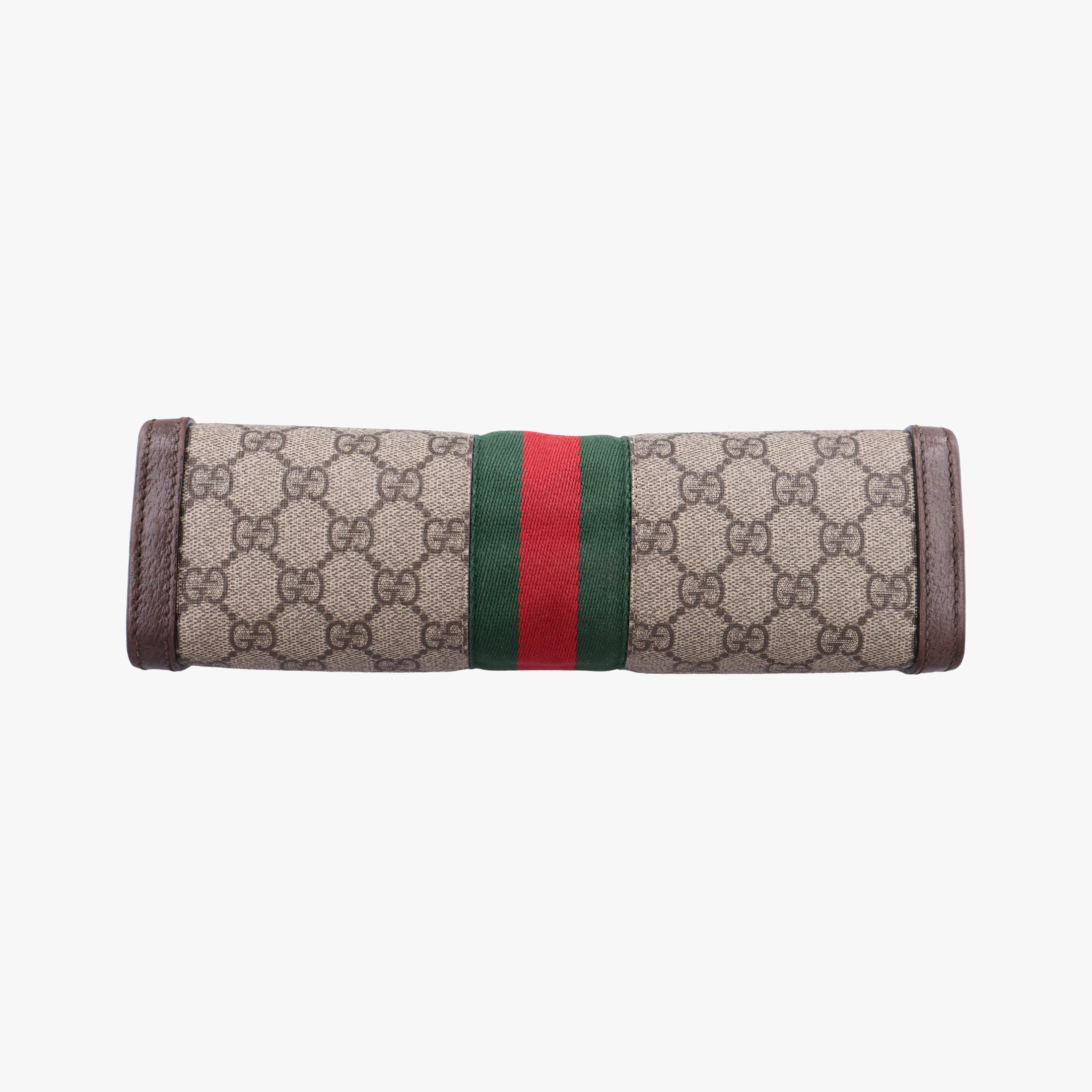 Vintage Gucci Ophidia Brown×Red×Green PVC coated canvas×Leather 503877 shoulderbag | stylenewstar