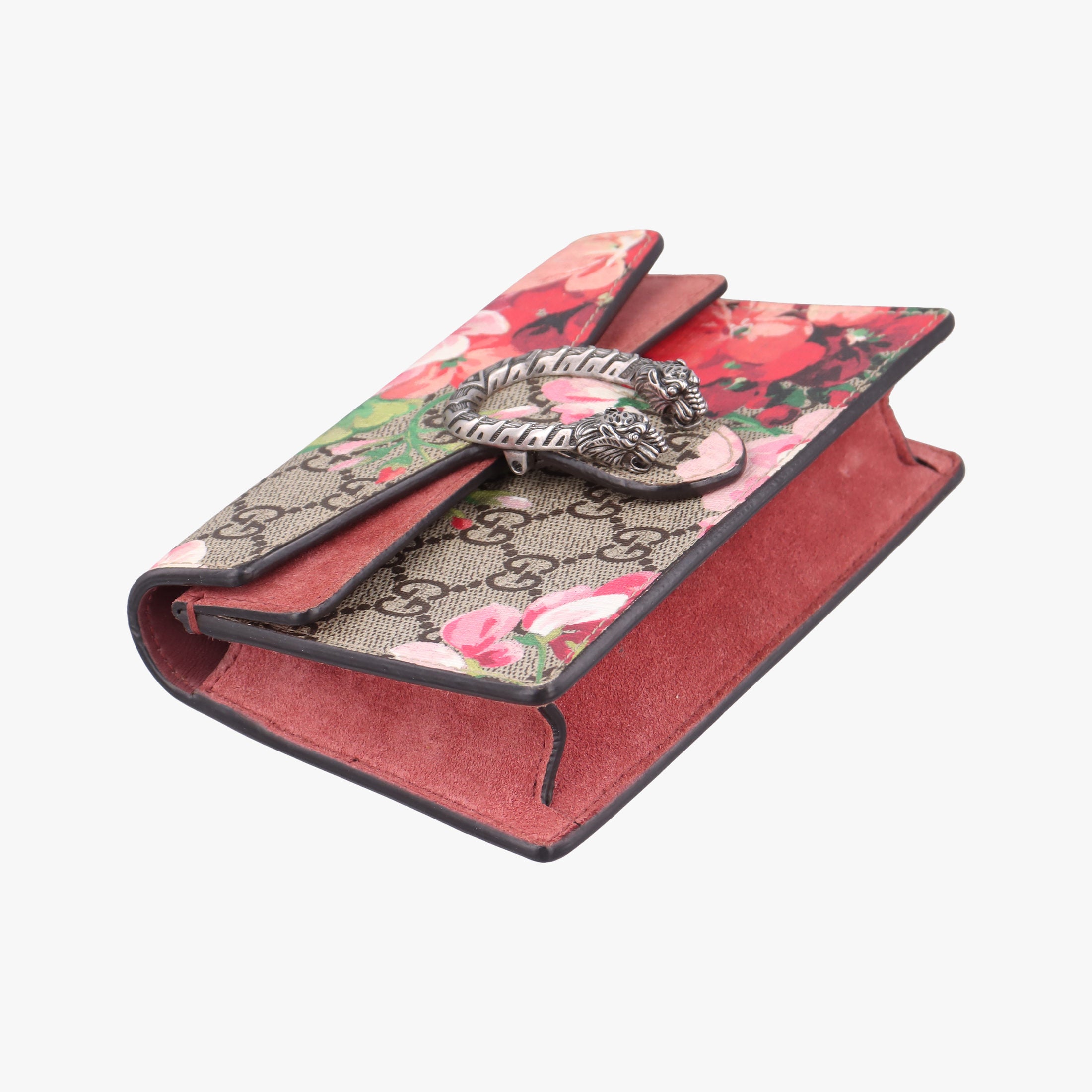 Pre-owned Gucci Dionysus Beige×Multicolour PVC coated canvas × suede 476432 shoulderbag | stylenewstar
