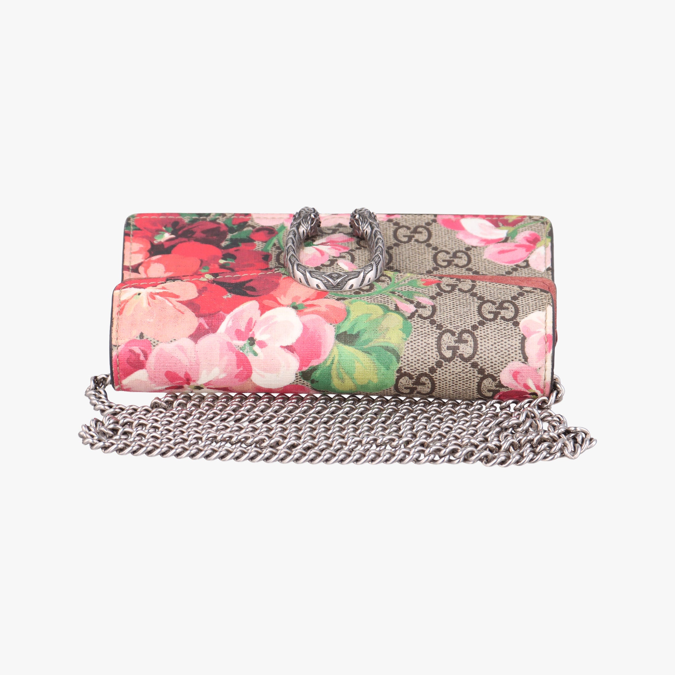 Pre-owned Gucci Dionysus Beige×Multicolour PVC coated canvas × suede 476432 shoulderbag | stylenewstar