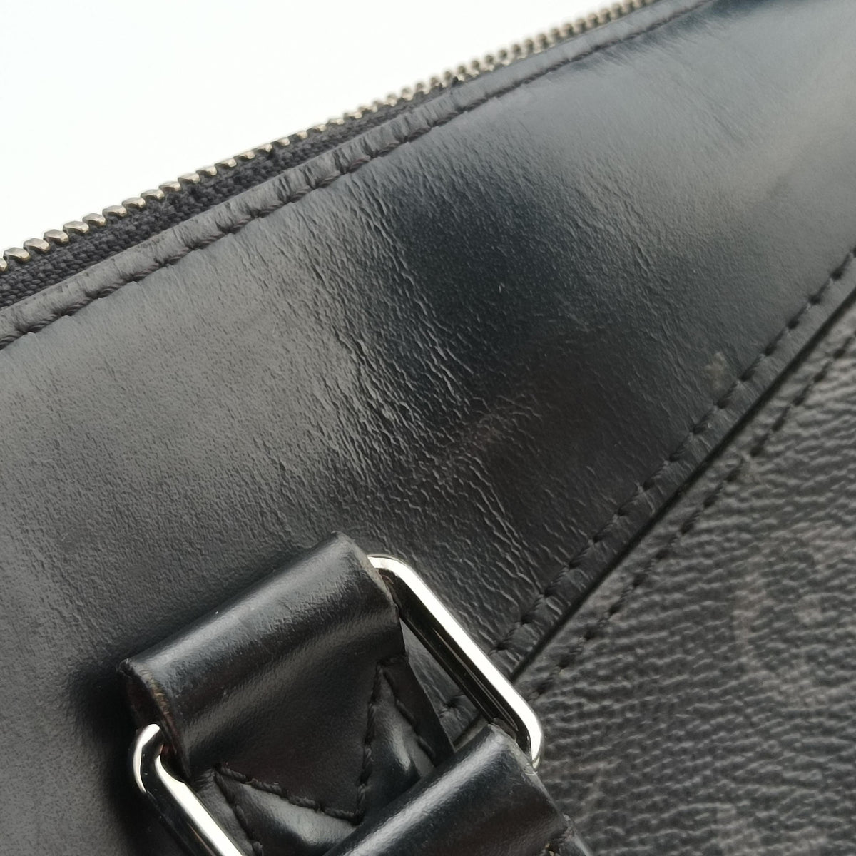 Secondhand Louis Vuitton Briefcase Explorer Noir Monogram Eclipse Canvas M40566 shoulderbag | stylenewstar