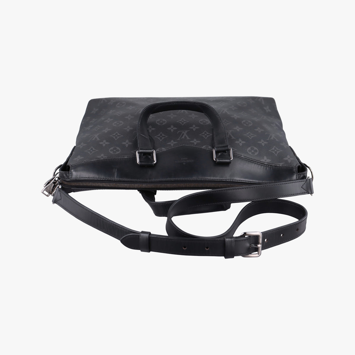 Secondhand Louis Vuitton Briefcase Explorer Noir Monogram Eclipse Canvas M40566 shoulderbag | stylenewstar