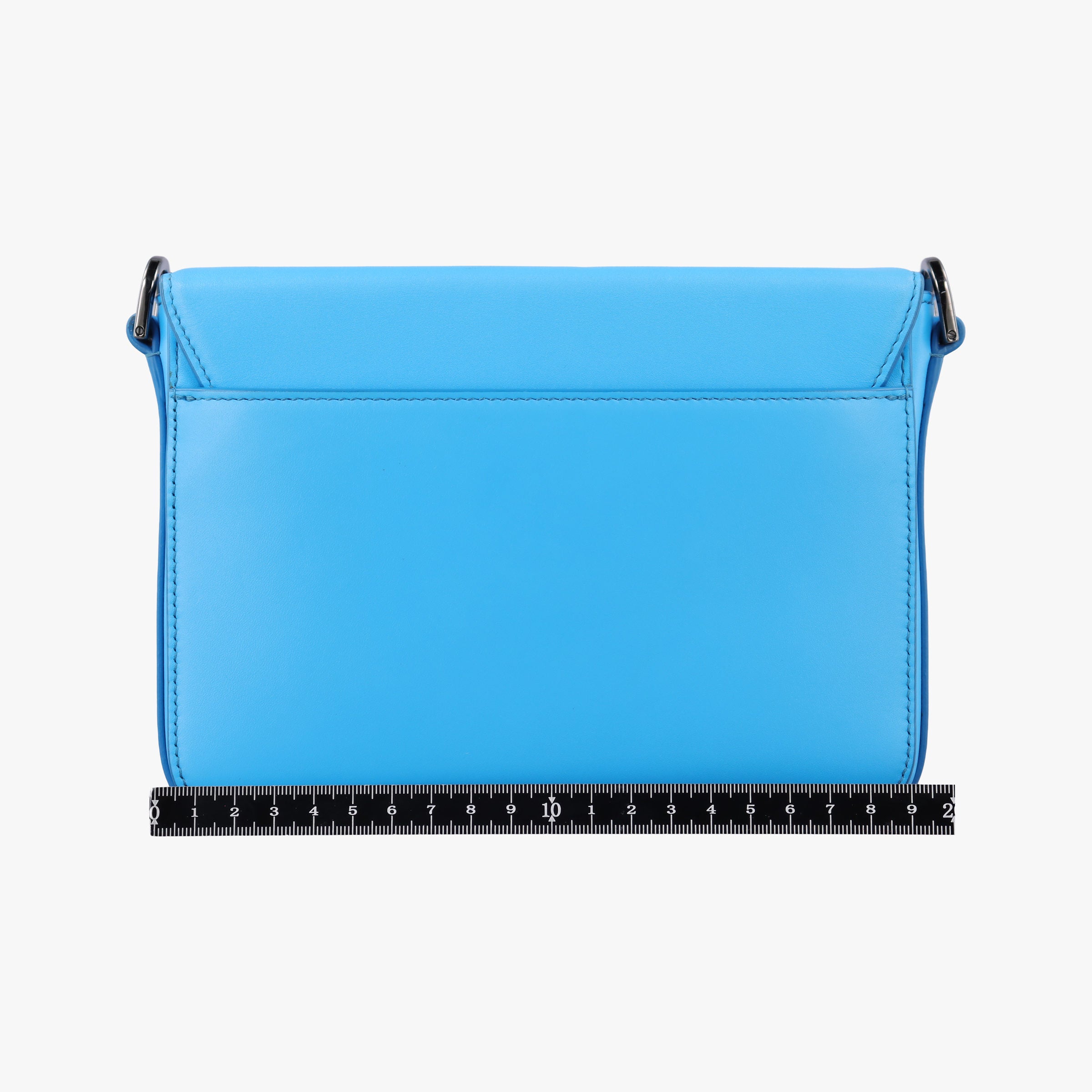Secondhand Christian Dior Lock Blue Leather  shoulderbag | stylenewstar