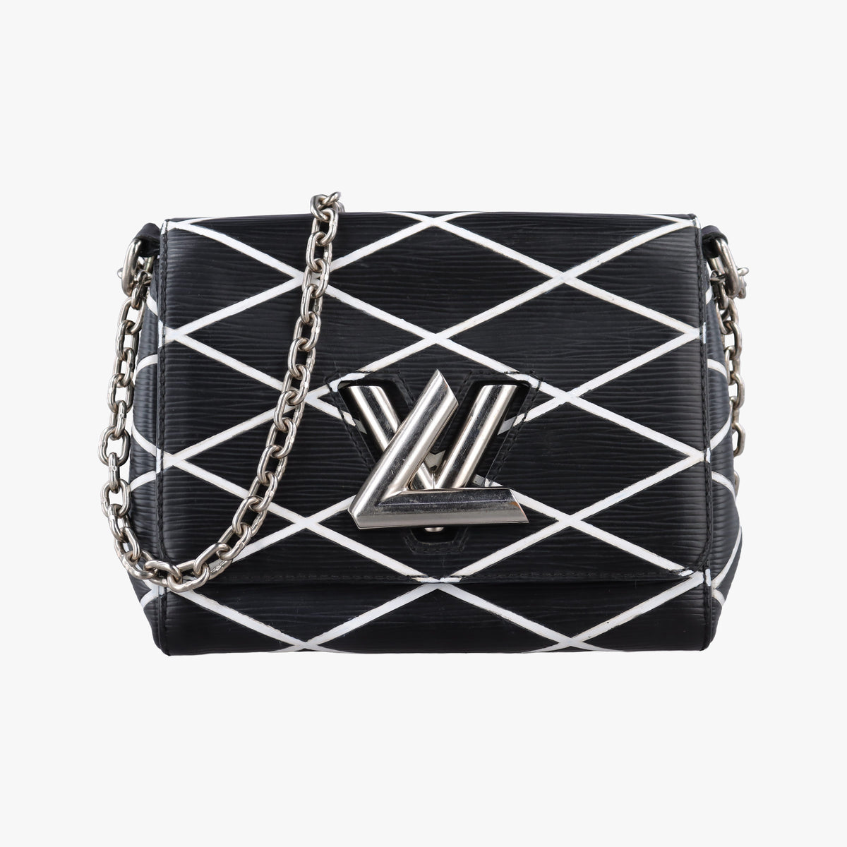 Vintage Louis Vuitton Twist Maltage Noir×White Epi M50525 shoulderbag | stylenewstar