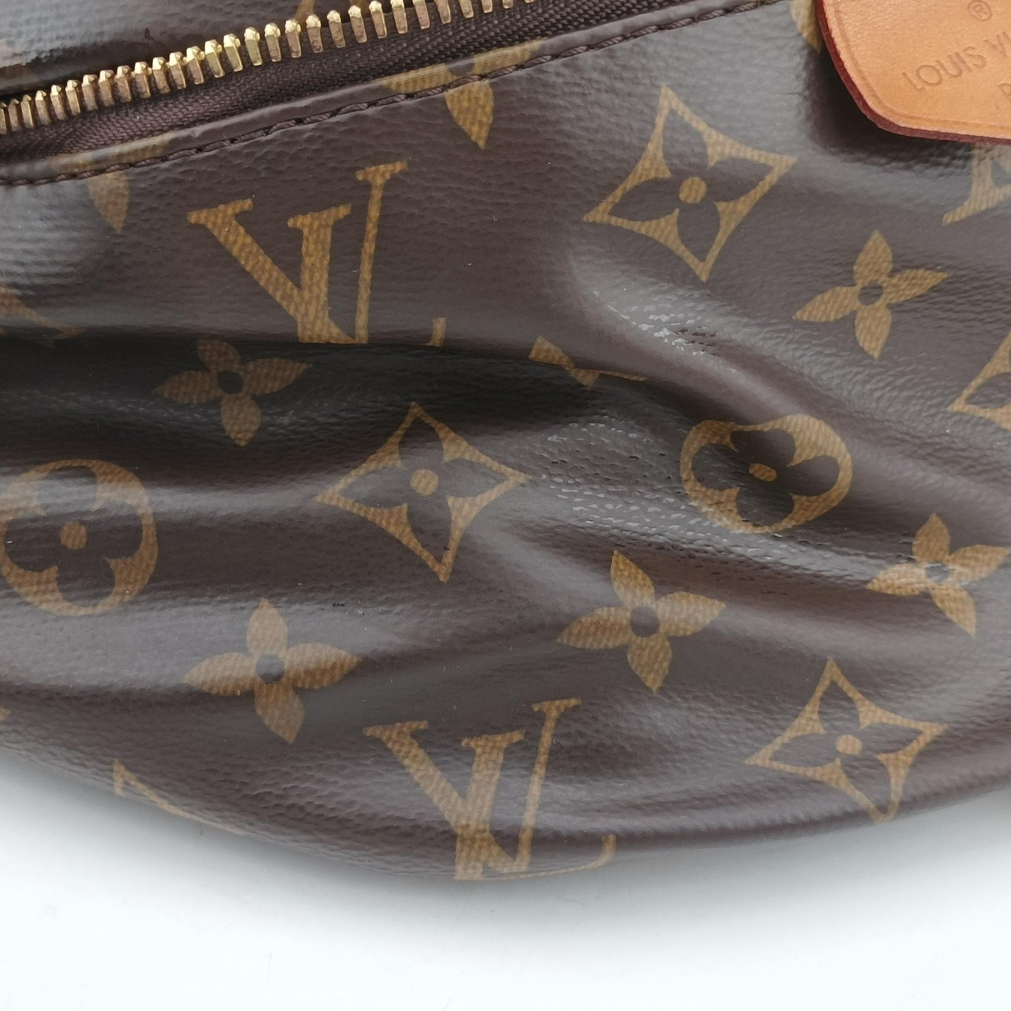 Pre-owned Louis Vuitton Bam Brown Monogram Canvas M43644 bum bag/waist bag | stylenewstar