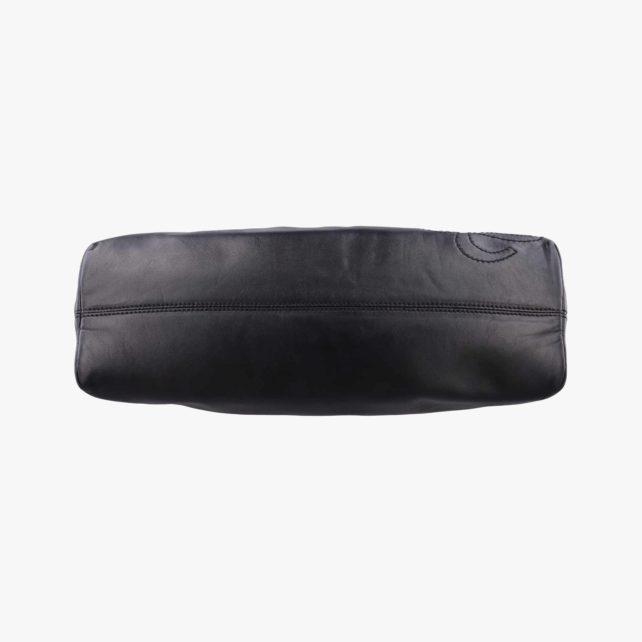 Vintage Loewe Anagram Knot Black Nappa Leather  handbag | stylenewstar