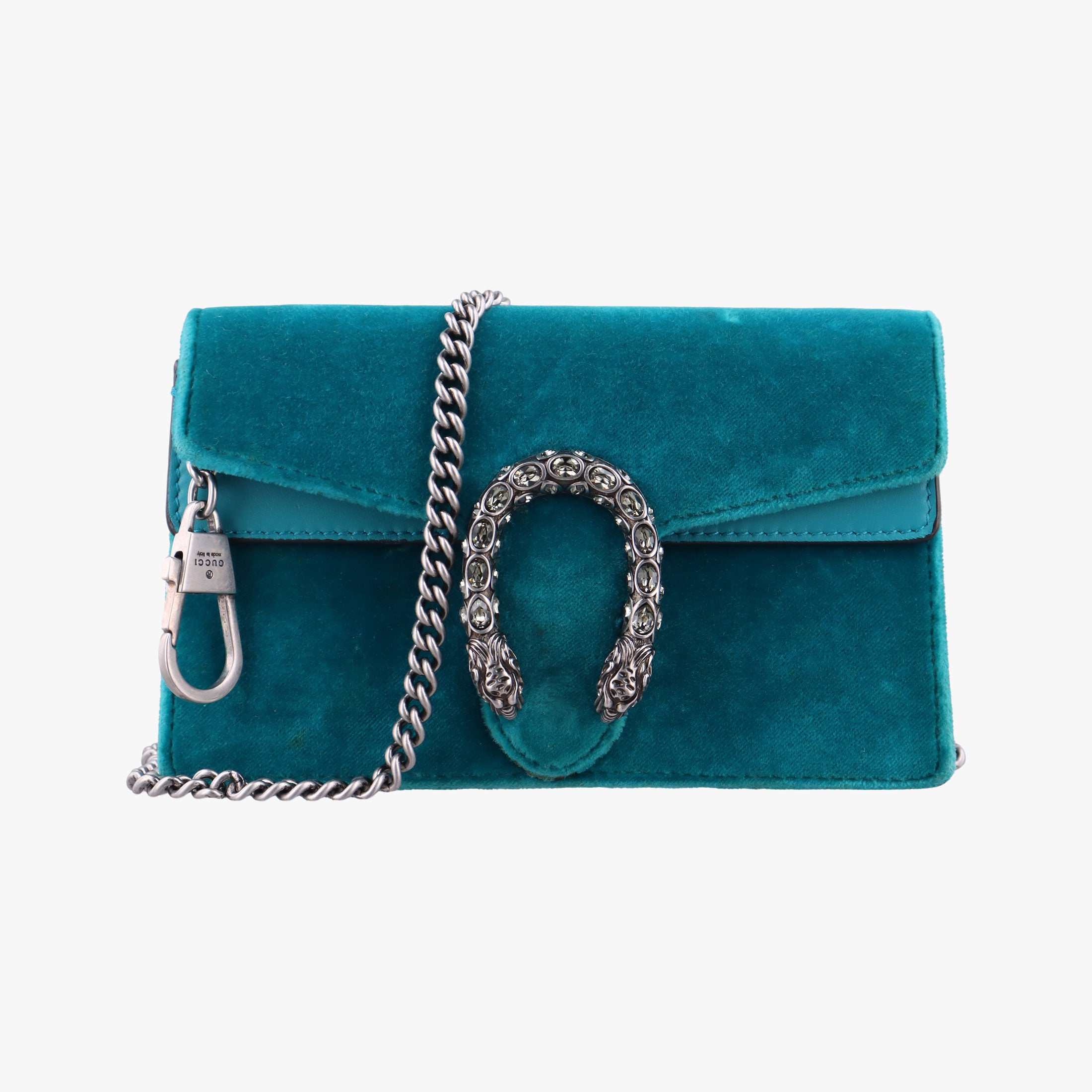 Vintage Gucci Dionysus Green velour 476432 shoulderbag | stylenewstar