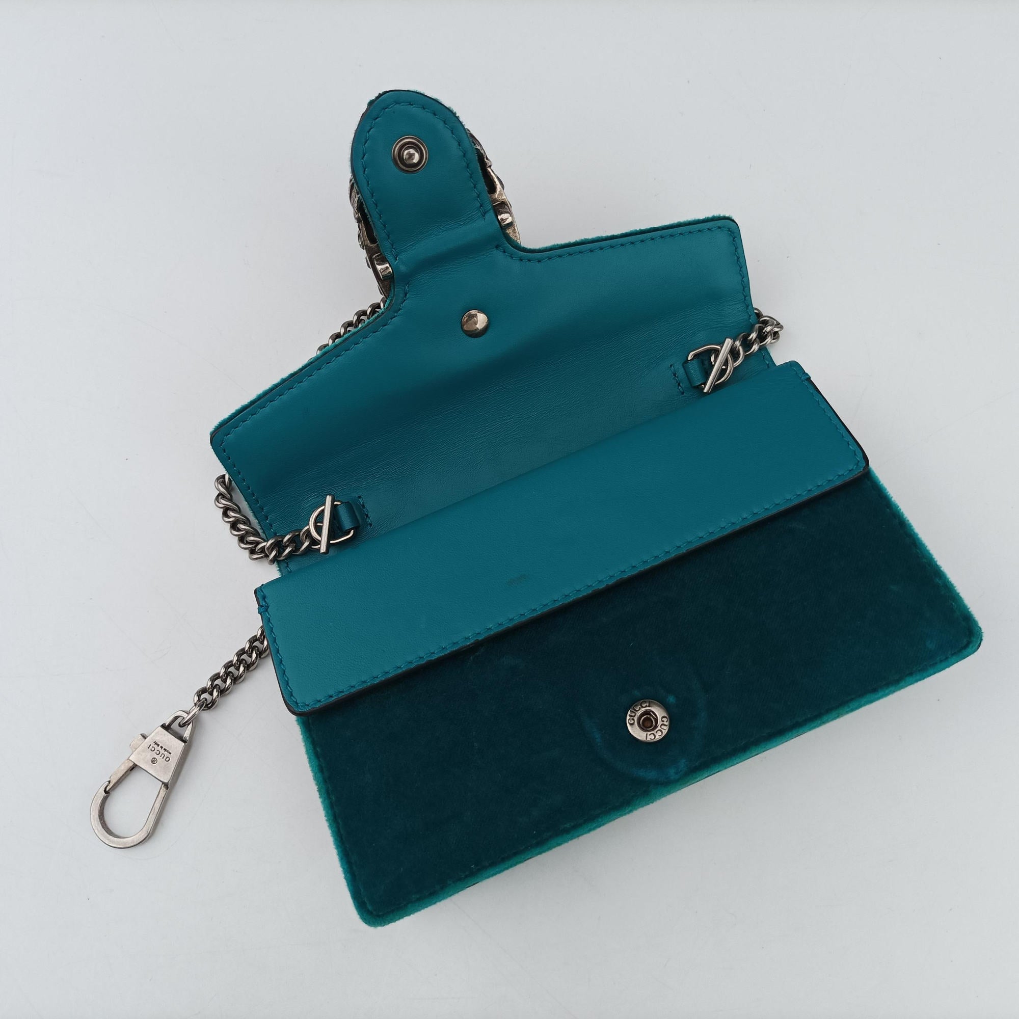 Vintage Gucci Dionysus Green velour 476432 shoulderbag | stylenewstar