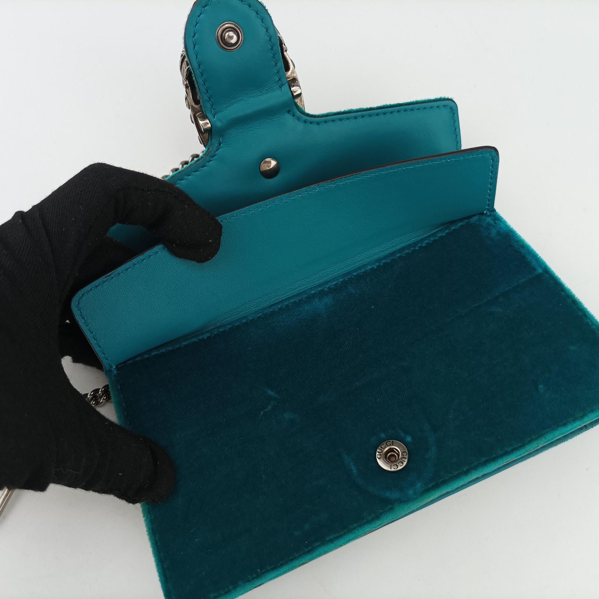 Vintage Gucci Dionysus Green velour 476432 shoulderbag | stylenewstar