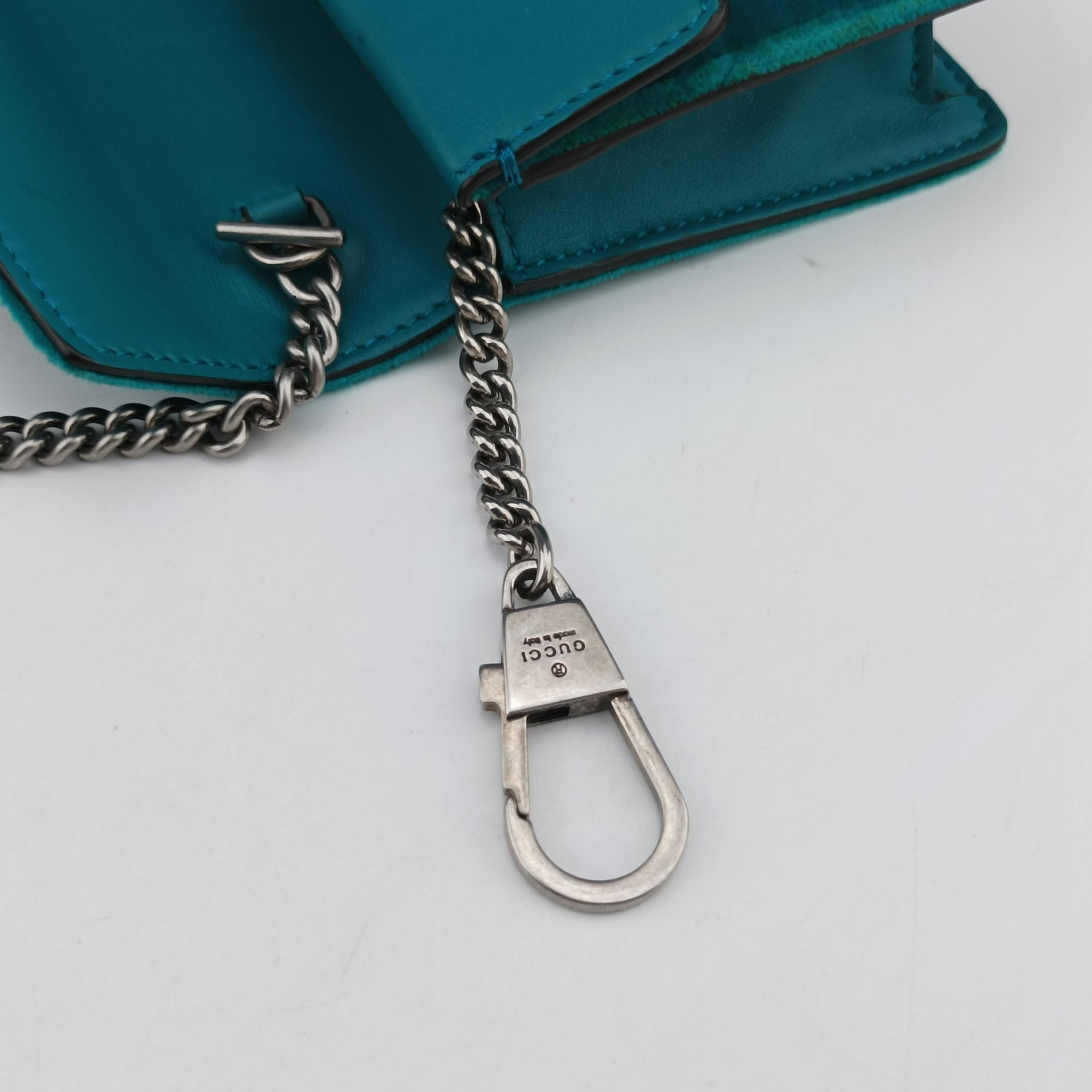 Vintage Gucci Dionysus Green velour 476432 shoulderbag | stylenewstar