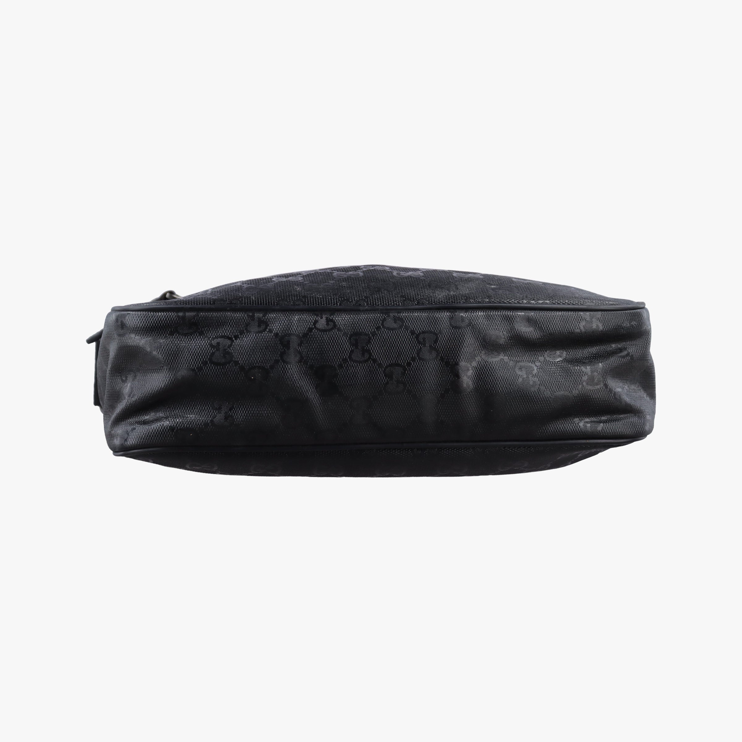 Pre-owned Gucci GG Imprime Messenger Black PVC coated canvas 201448 shoulderbag | stylenewstar