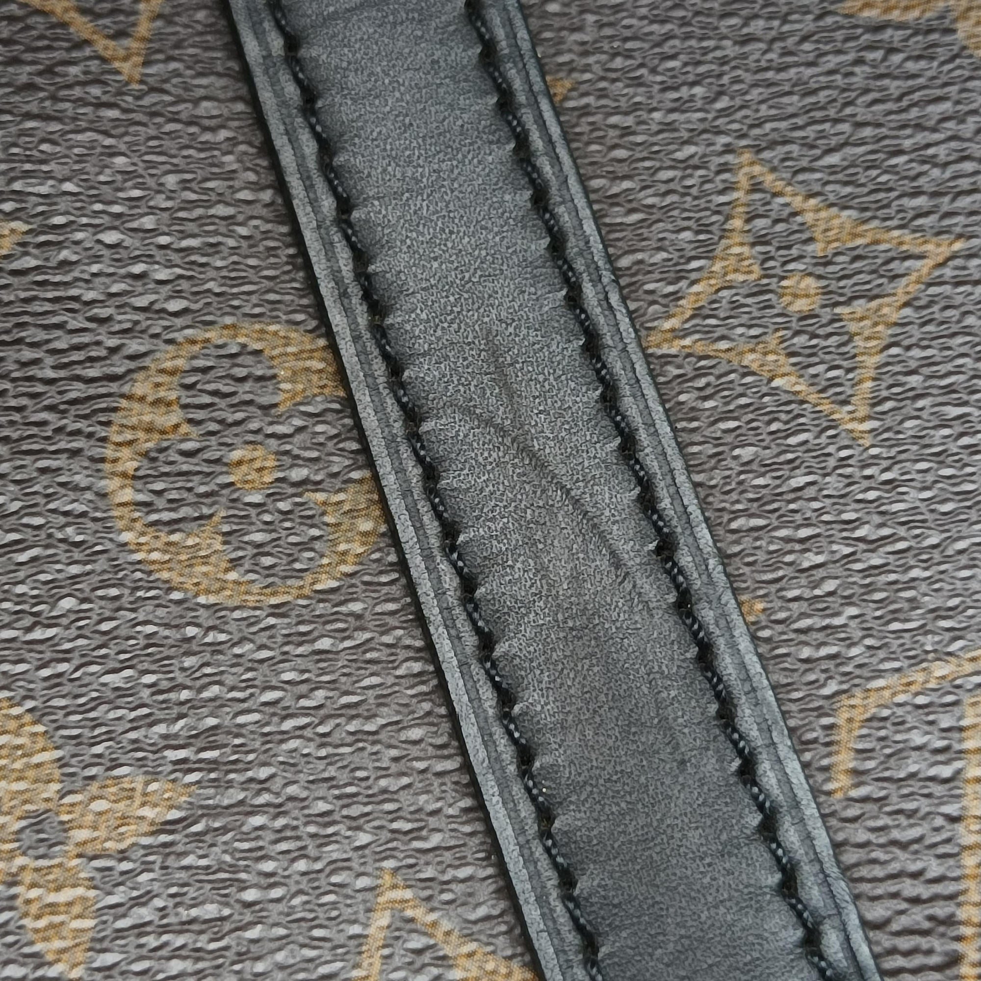 Pre-owned Louis Vuitton Monogram Macassar Porte Documents Voyage brown Monogram Canvas M40225 handbag | stylenewstar