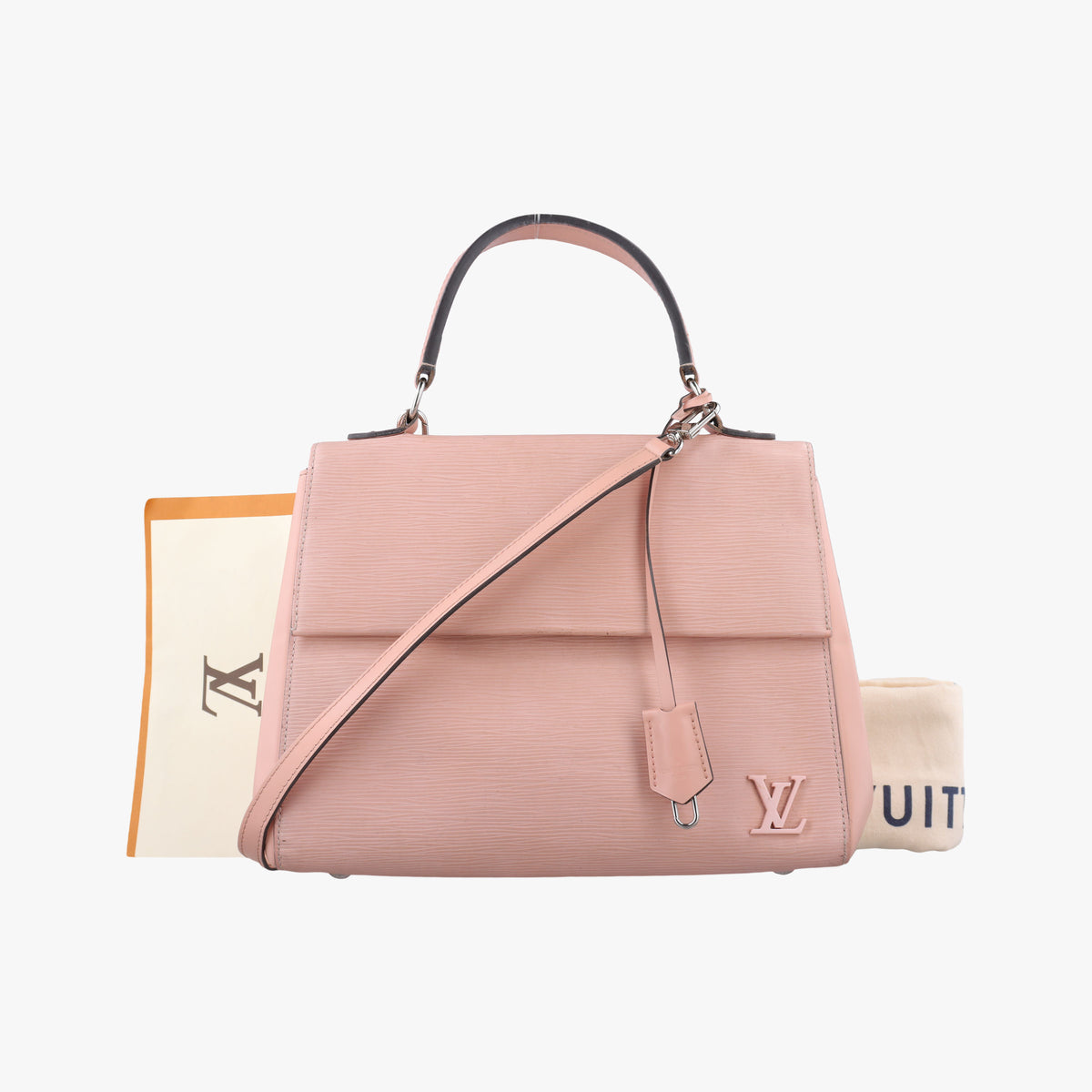 Vintage Louis Vuitton Cluny BB ROSE BALLERINE Epi M41338 shoulderbag | stylenewstar