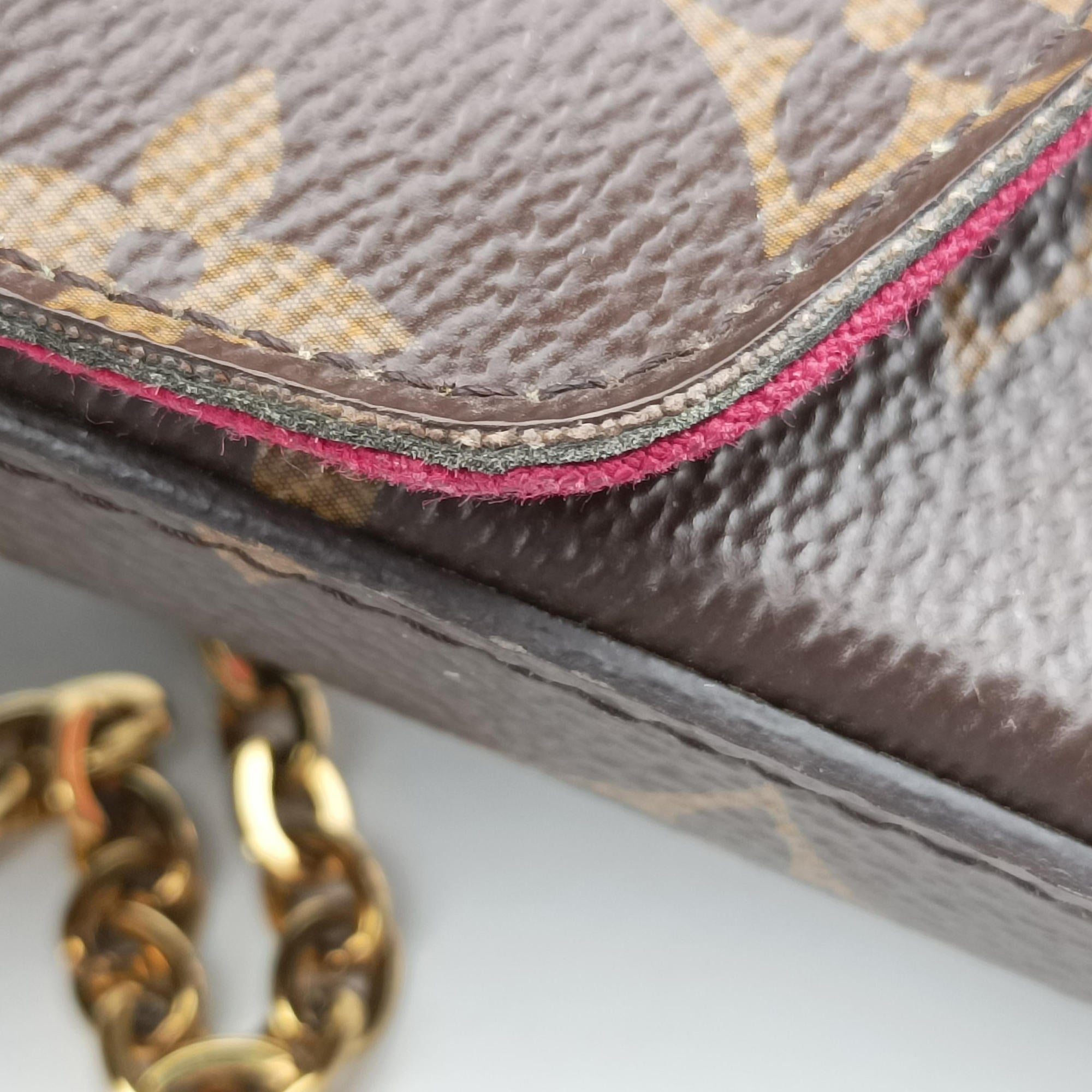 Secondhand Louis Vuitton Pochette Felicie Brown Monogram Canvas M61276 shoulderbag | stylenewstar