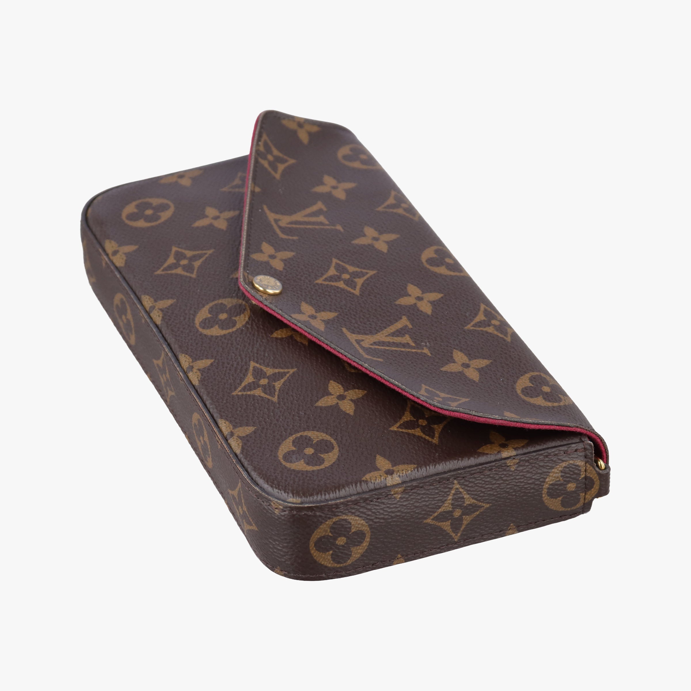Secondhand Louis Vuitton Pochette Felicie Brown Monogram Canvas M61276 shoulderbag | stylenewstar