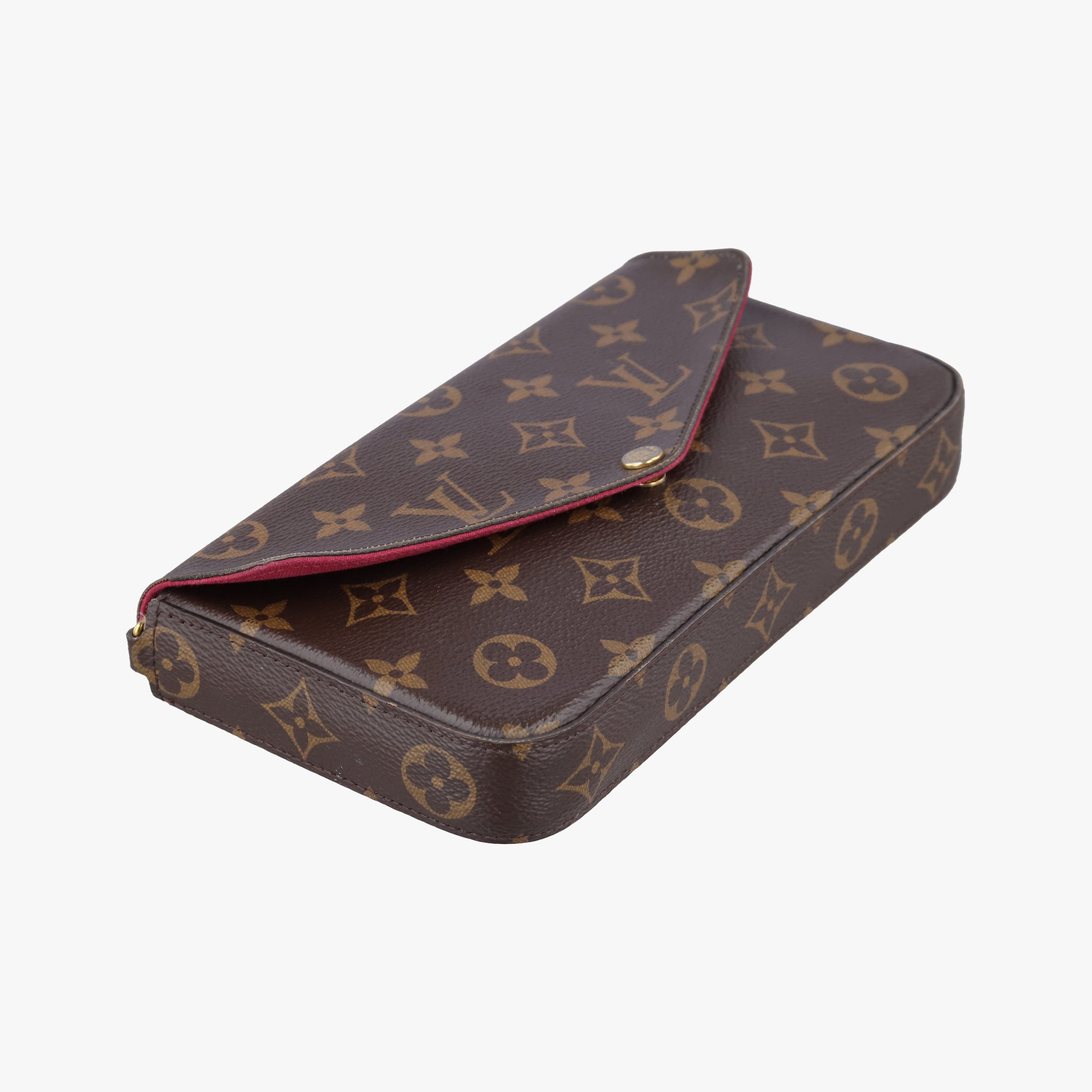 Secondhand Louis Vuitton Pochette Felicie Brown Monogram Canvas M61276 shoulderbag | stylenewstar