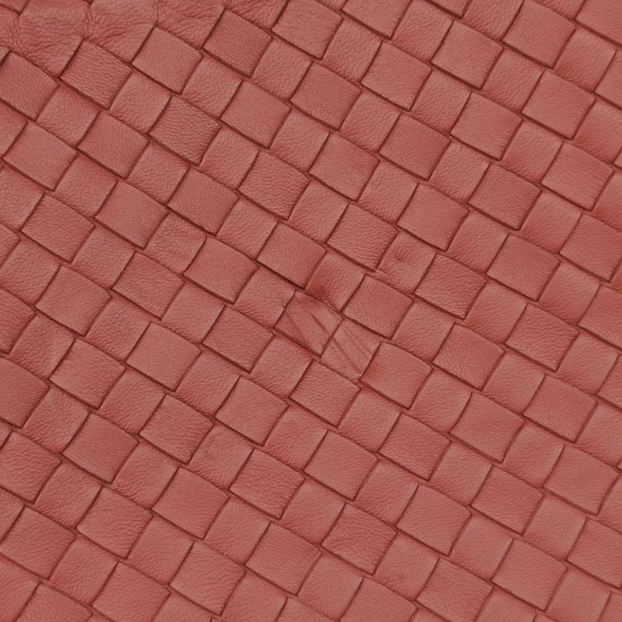 Pre-owned Bottega Veneta Intrecciato Pink lambskin  handbag | stylenewstar