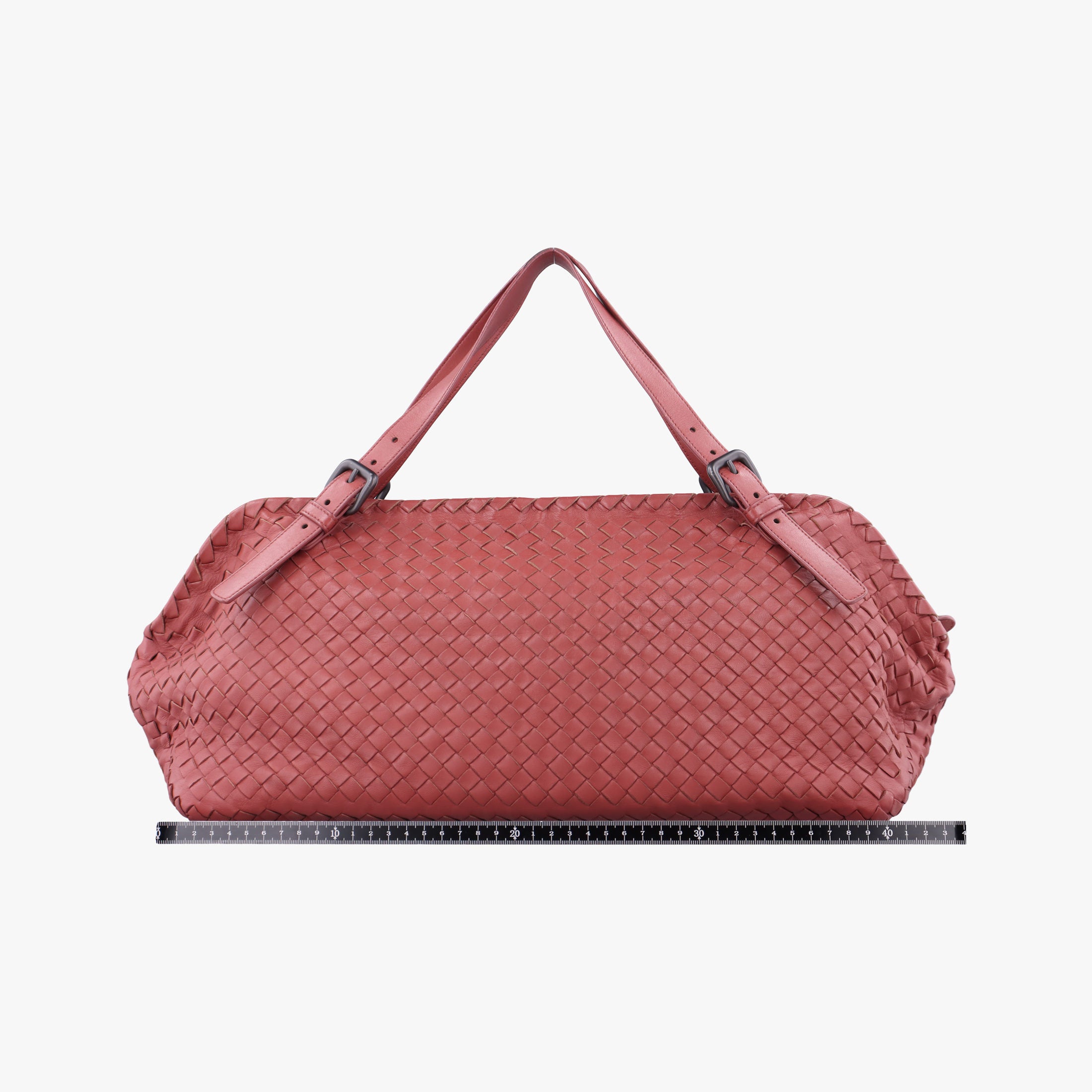 Pre-owned Bottega Veneta Intrecciato Pink lambskin  handbag | stylenewstar