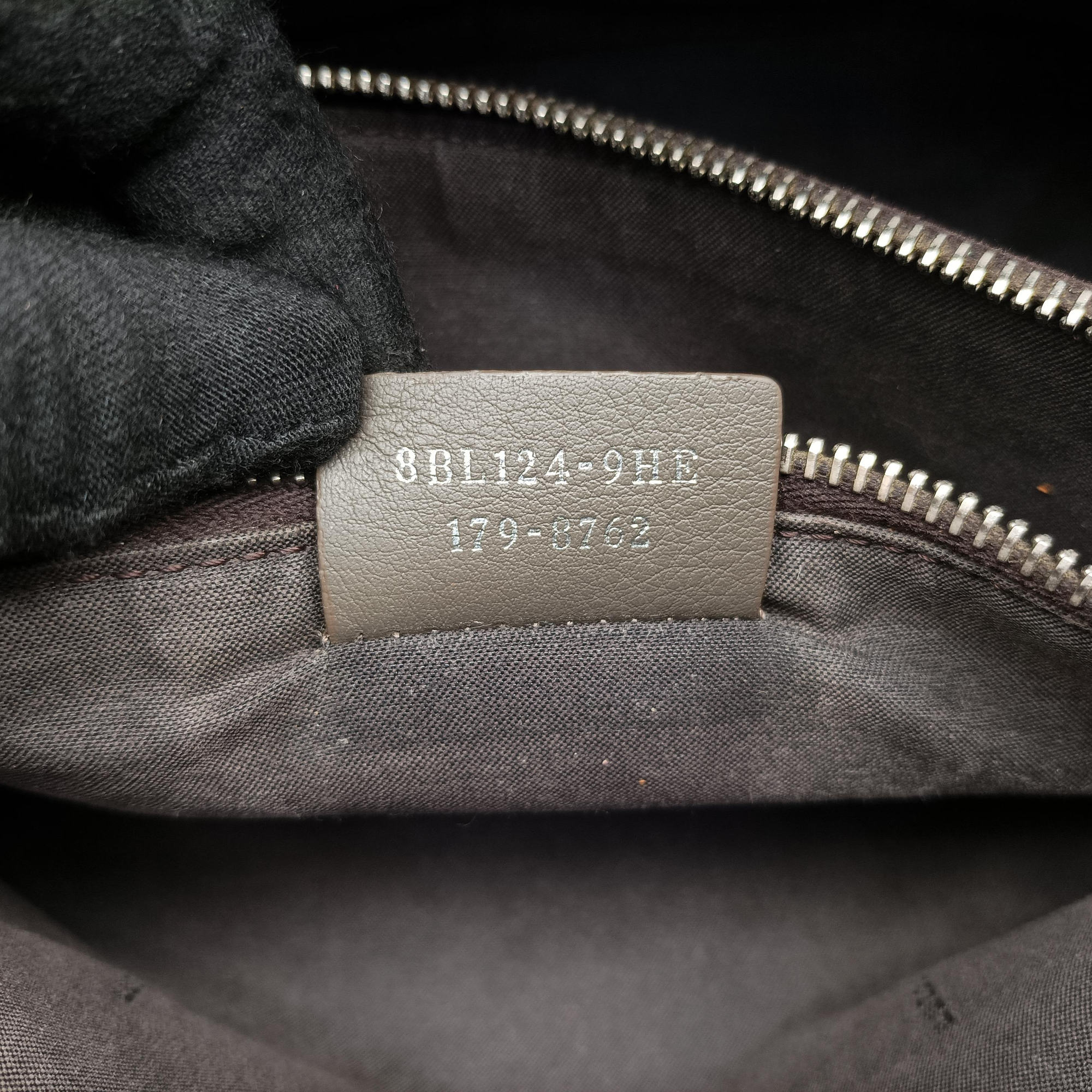 Secondhand Fendi By The Way Gray × Blue × White Leather 8BL124 shoulderbag | stylenewstar
