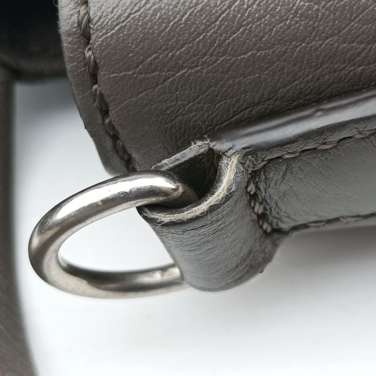 Secondhand Fendi By The Way Gray × Blue × White Leather 8BL124 shoulderbag | stylenewstar