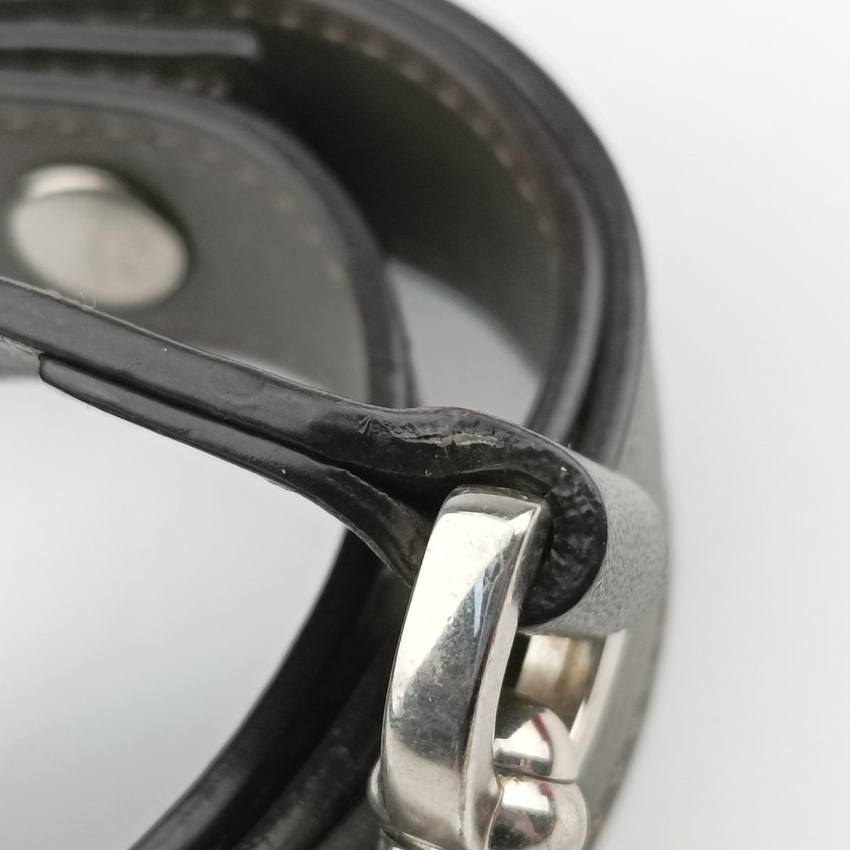 Secondhand Fendi By The Way Gray × Blue × White Leather 8BL124 shoulderbag | stylenewstar