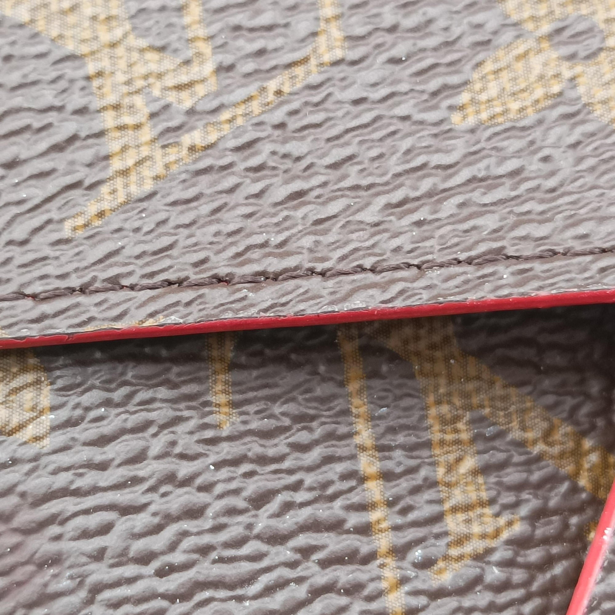 Pre-owned Louis Vuitton Pochette Kirigami Brown Monogram Canvas M62034 clutchbag | stylenewstar