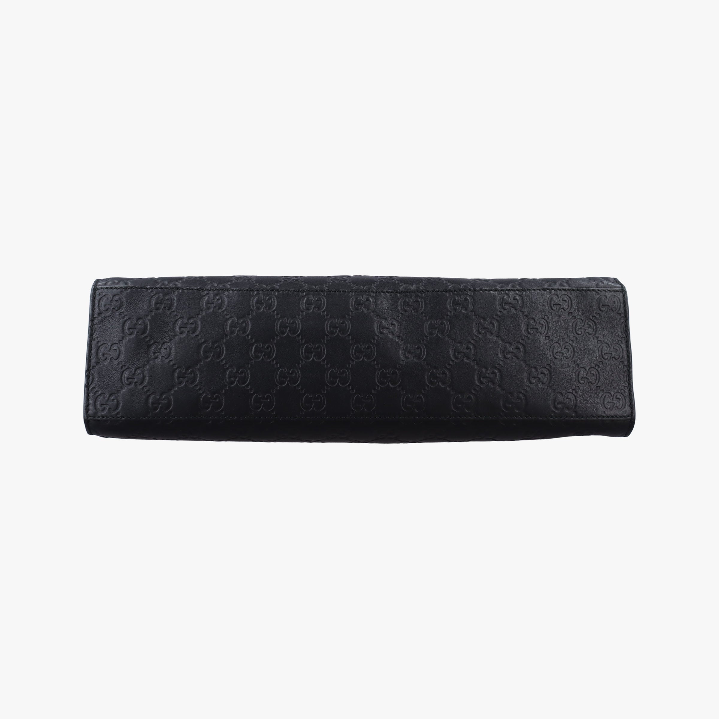 Pre-owned Gucci Emily Black Leather 295403 shoulderbag | stylenewstar