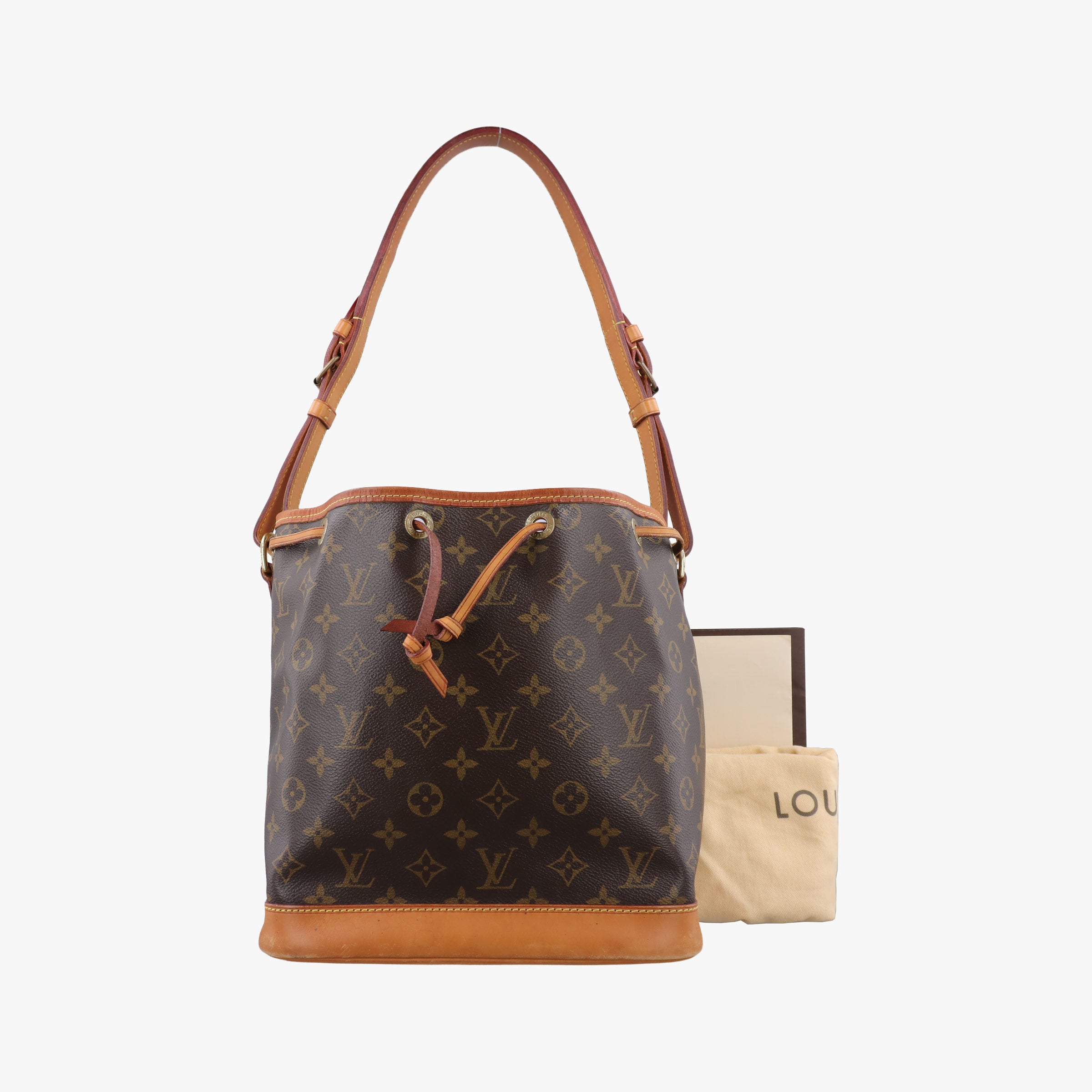 Pre-owned Louis Vuitton Noe BB Brown Monogram Canvas M40817 shoulderbag | stylenewstar