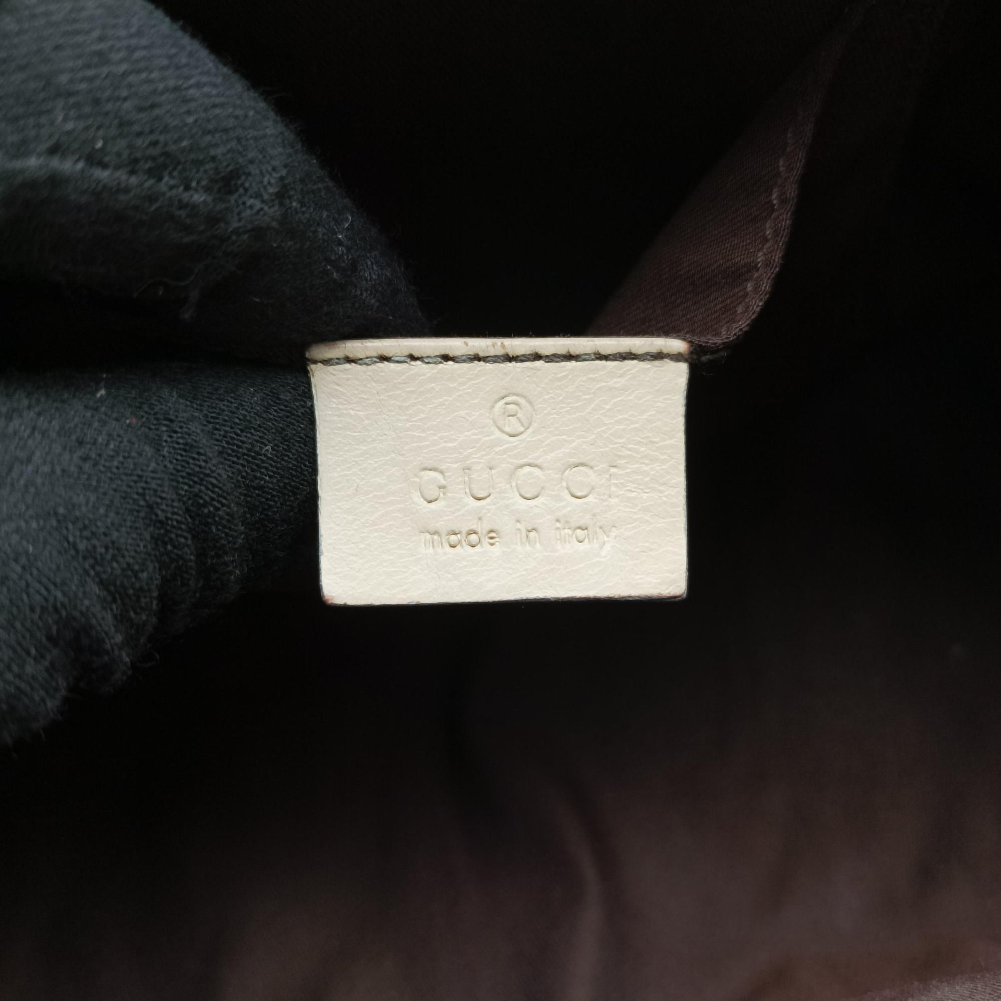 Secondhand Gucci Sherry Line Beige Leather 181485 handbag | stylenewstar