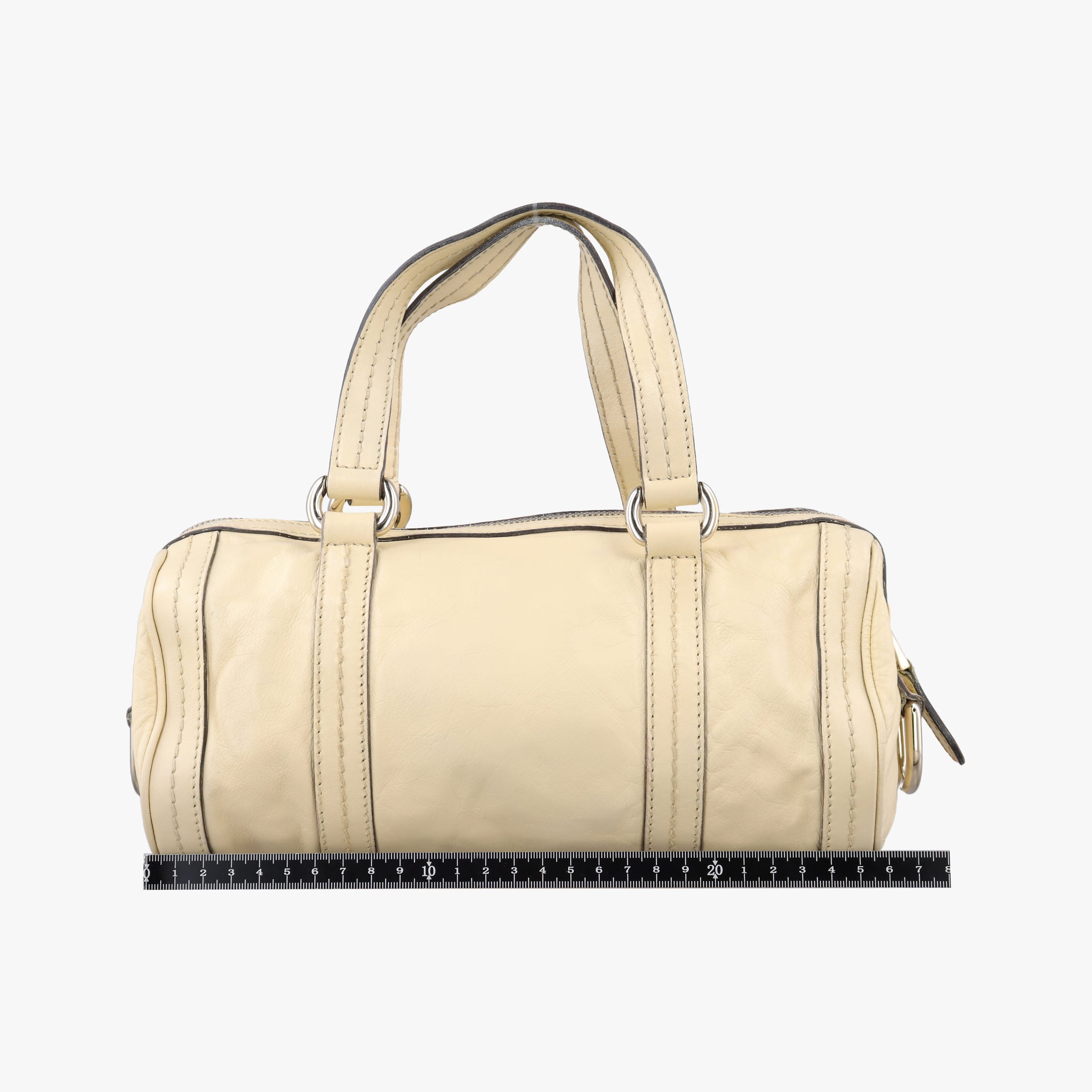 Secondhand Gucci Sherry Line Beige Leather 181485 handbag | stylenewstar