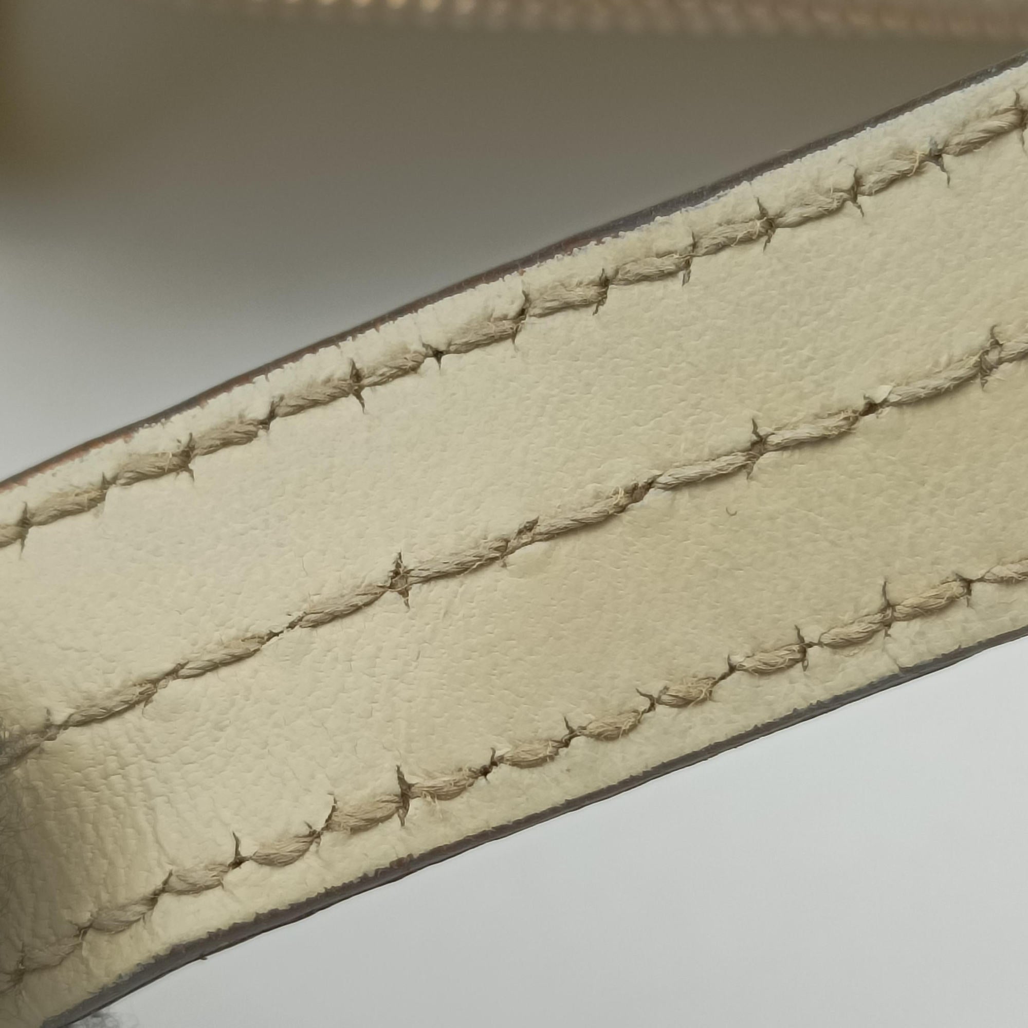 Secondhand Gucci Sherry Line Beige Leather 181485 handbag | stylenewstar