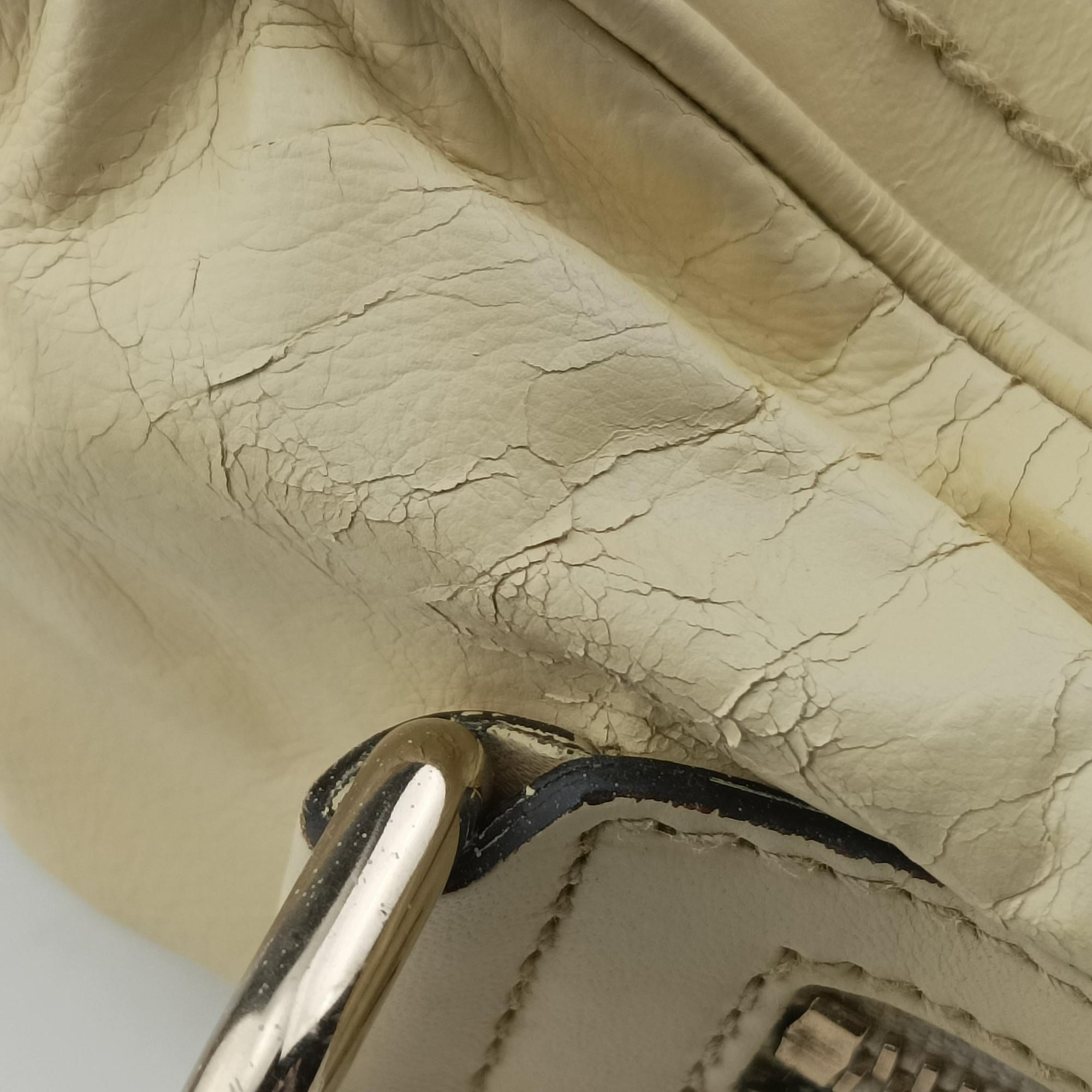 Secondhand Gucci Sherry Line Beige Leather 181485 handbag | stylenewstar