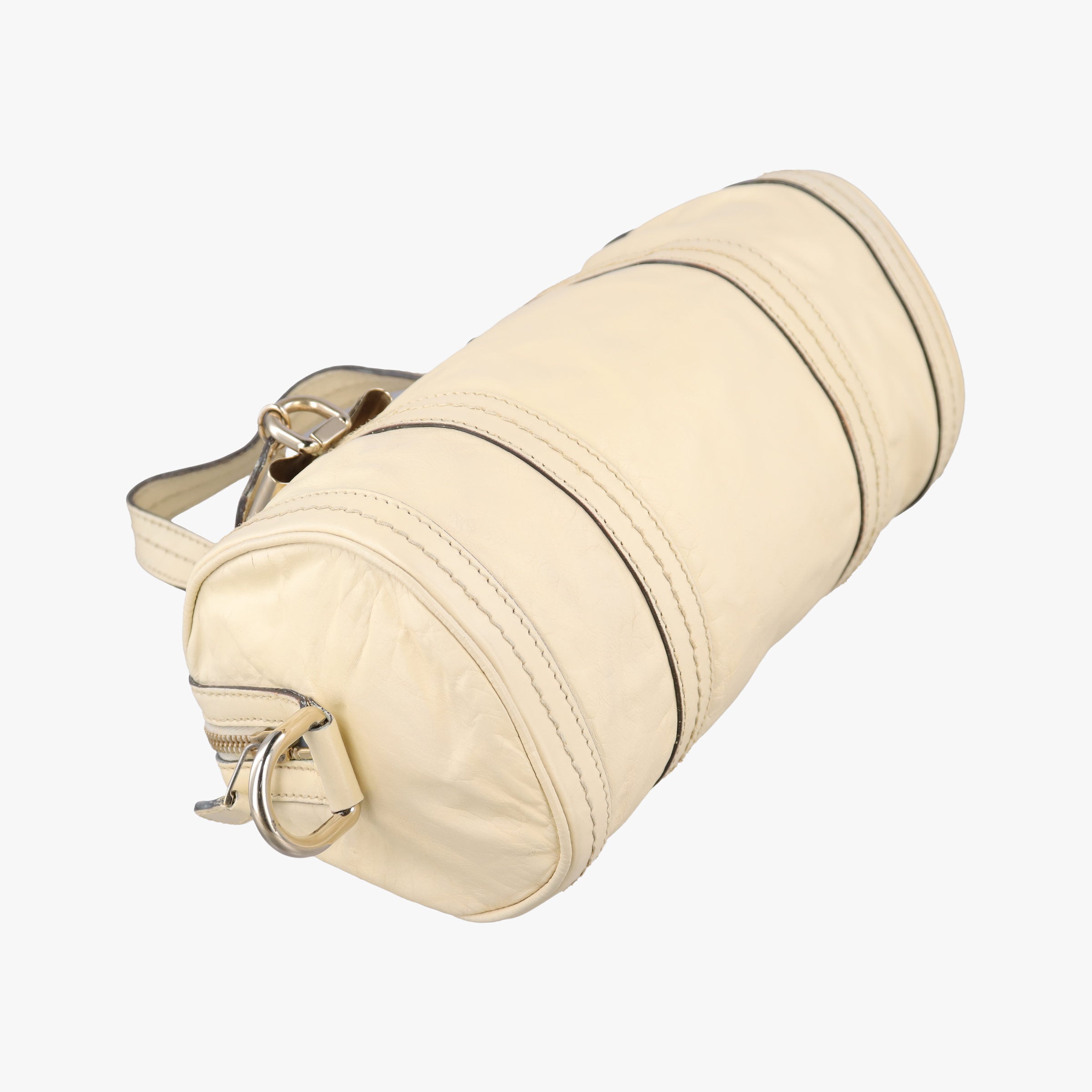 Secondhand Gucci Sherry Line Beige Leather 181485 handbag | stylenewstar
