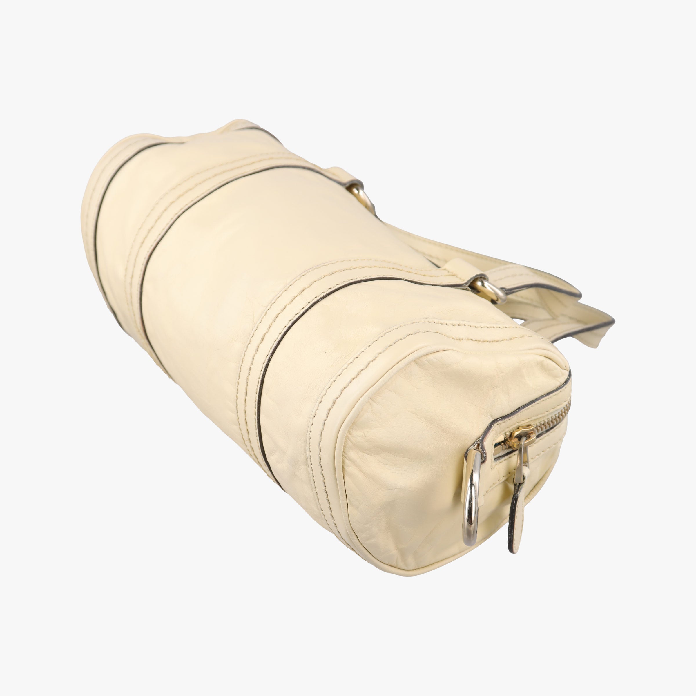 Secondhand Gucci Sherry Line Beige Leather 181485 handbag | stylenewstar