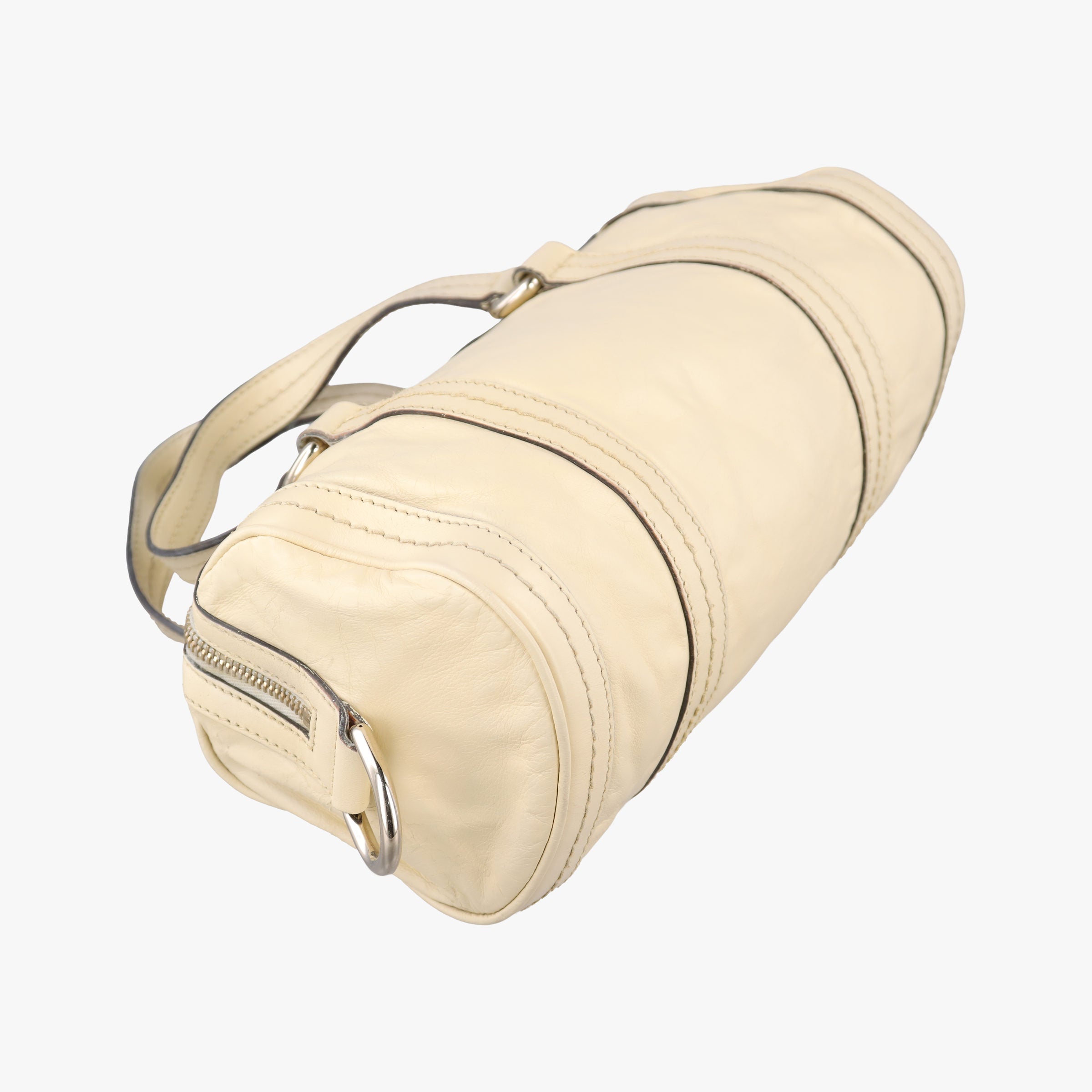 Secondhand Gucci Sherry Line Beige Leather 181485 handbag | stylenewstar