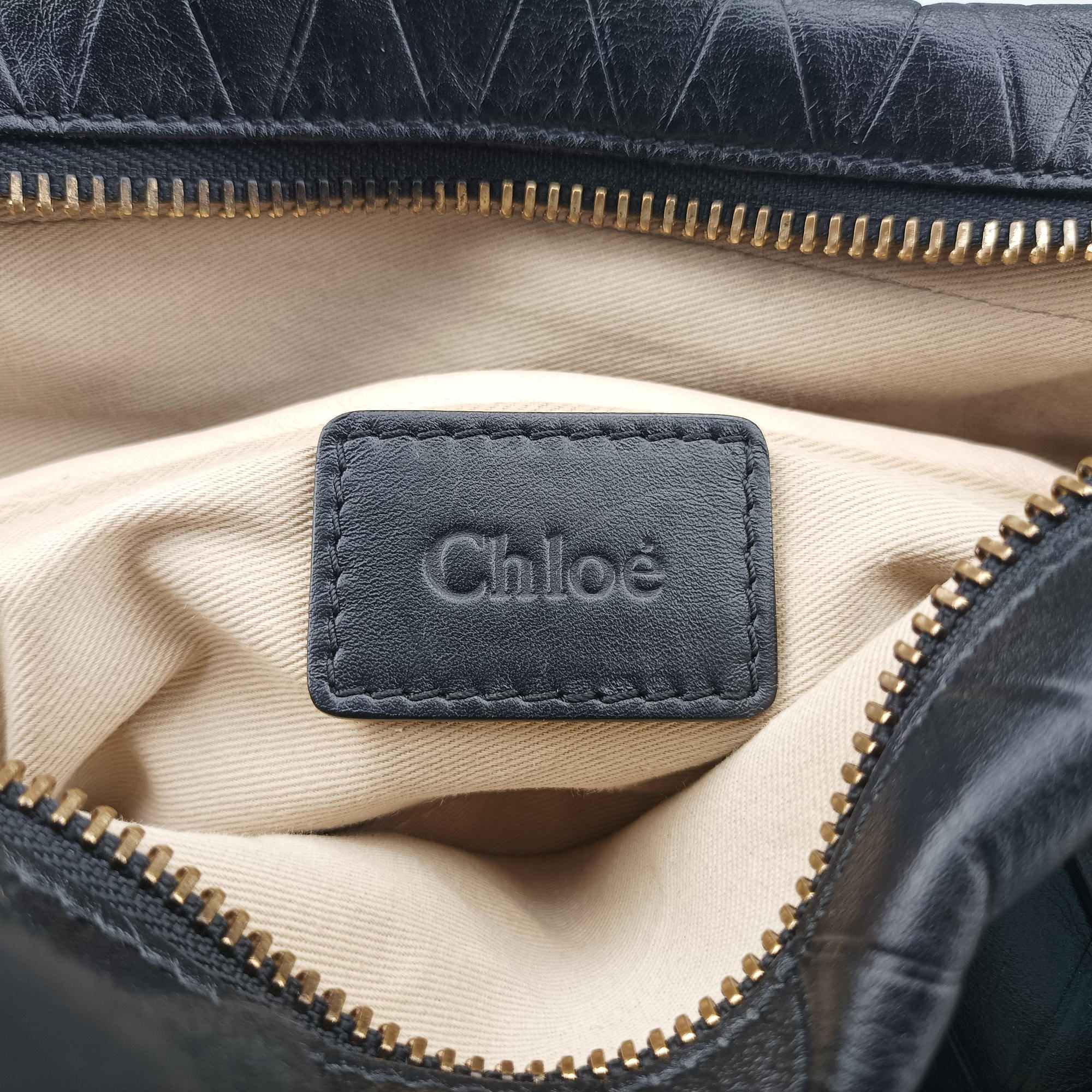 Pre-owned Chloe Paraty Black Leather  shoulderbag | stylenewstar