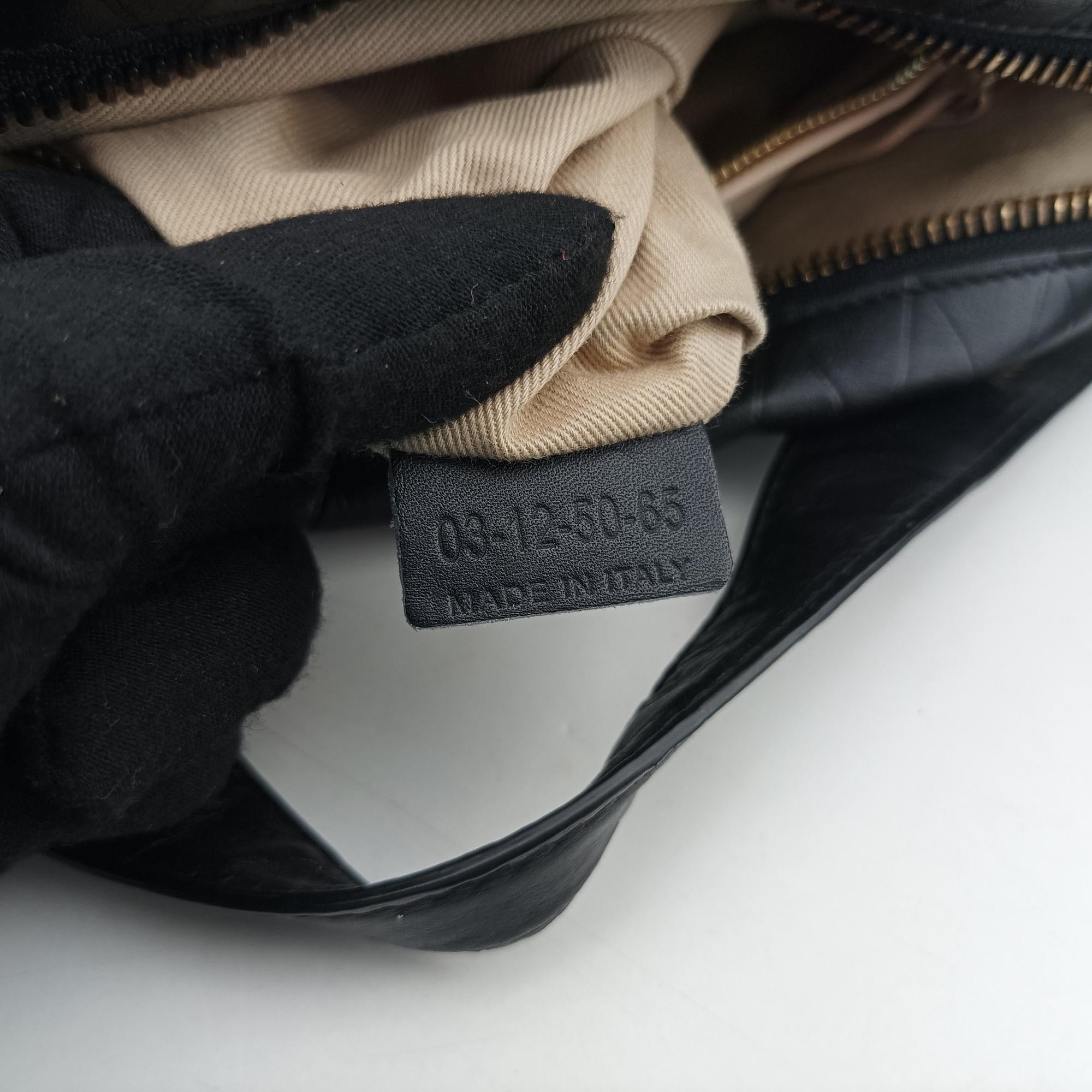 Pre-owned Chloe Paraty Black Leather  shoulderbag | stylenewstar