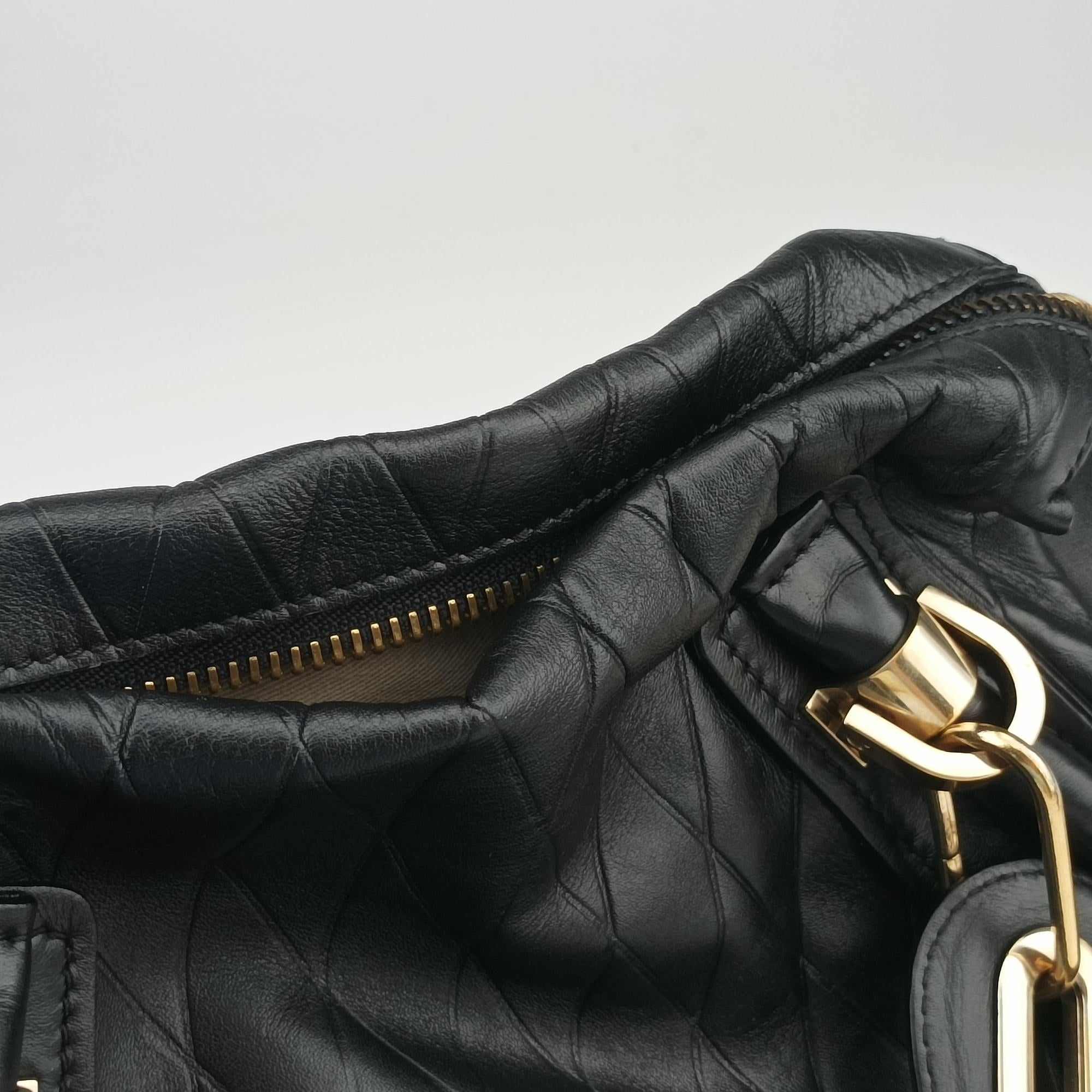 Pre-owned Chloe Paraty Black Leather  shoulderbag | stylenewstar