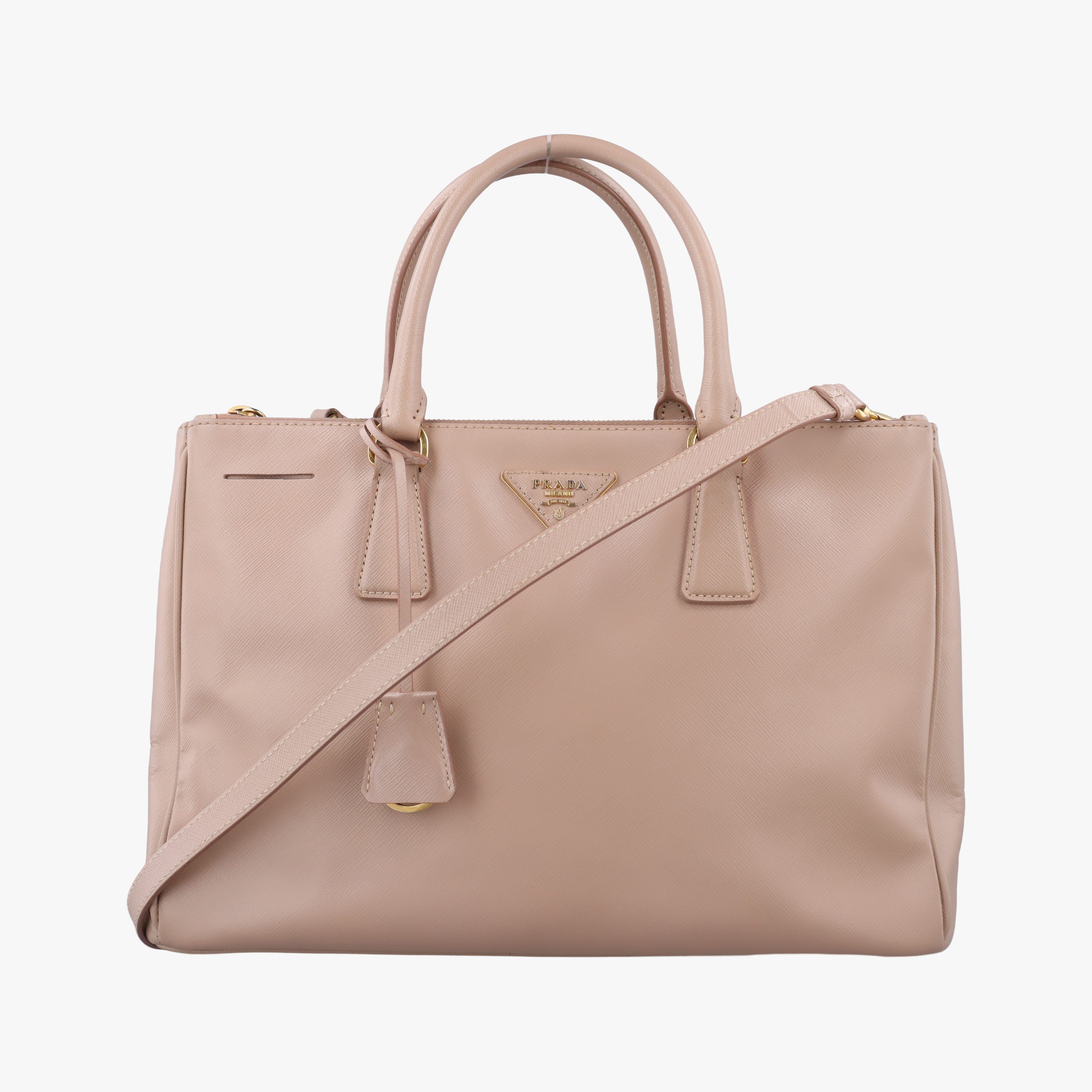 Secondhand Prada Galleria Pink SAFFIANO Leather BN1786 shoulderbag | stylenewstar